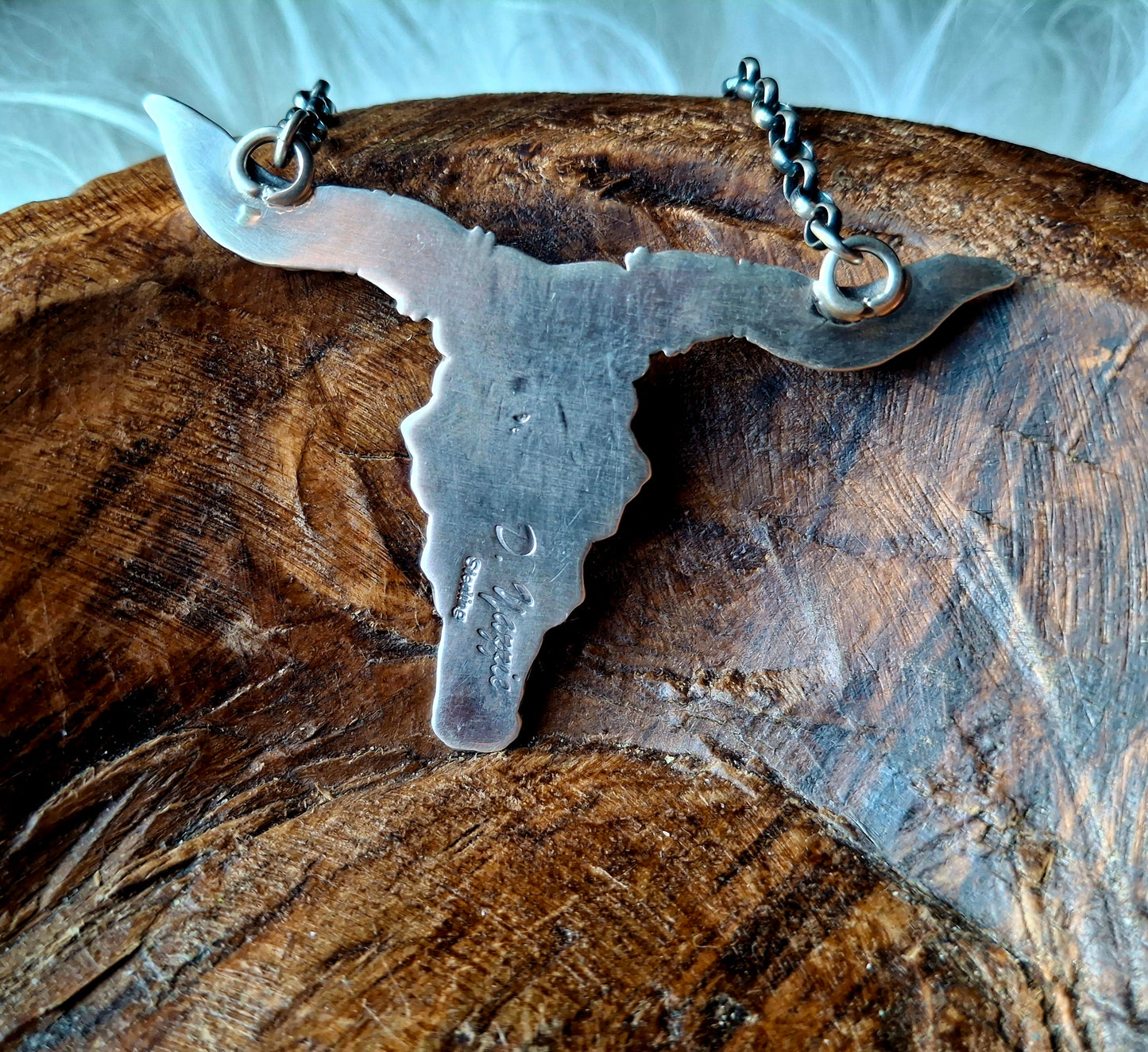 Sonoran Gold Longhorn Necklace