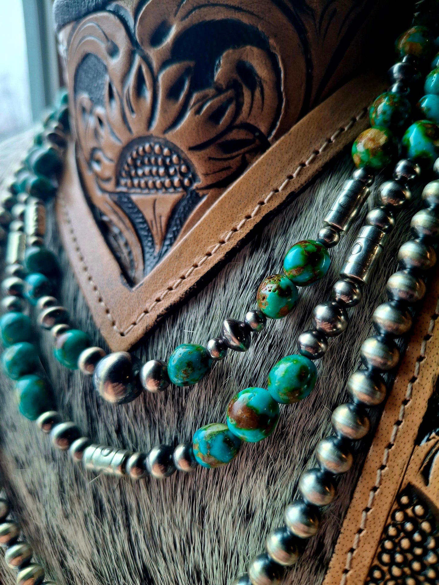 Sonoran Gold Barrel Bead Necklace