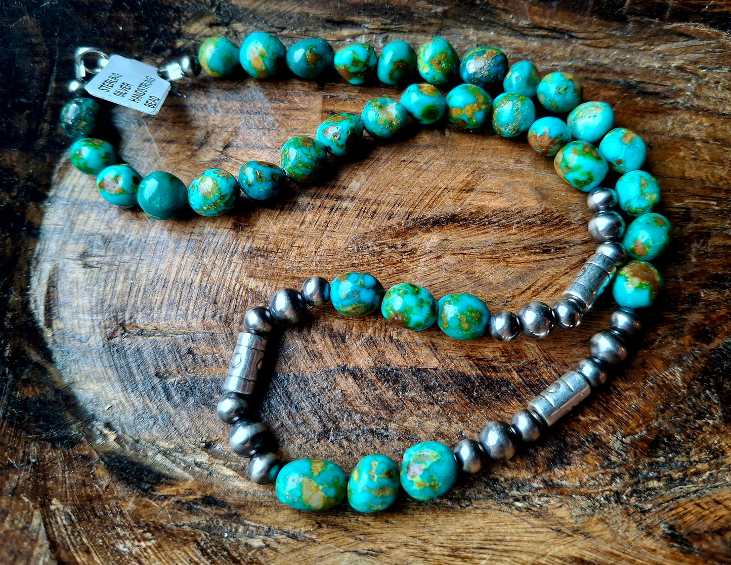 Sonoran Gold Barrel Bead Necklace