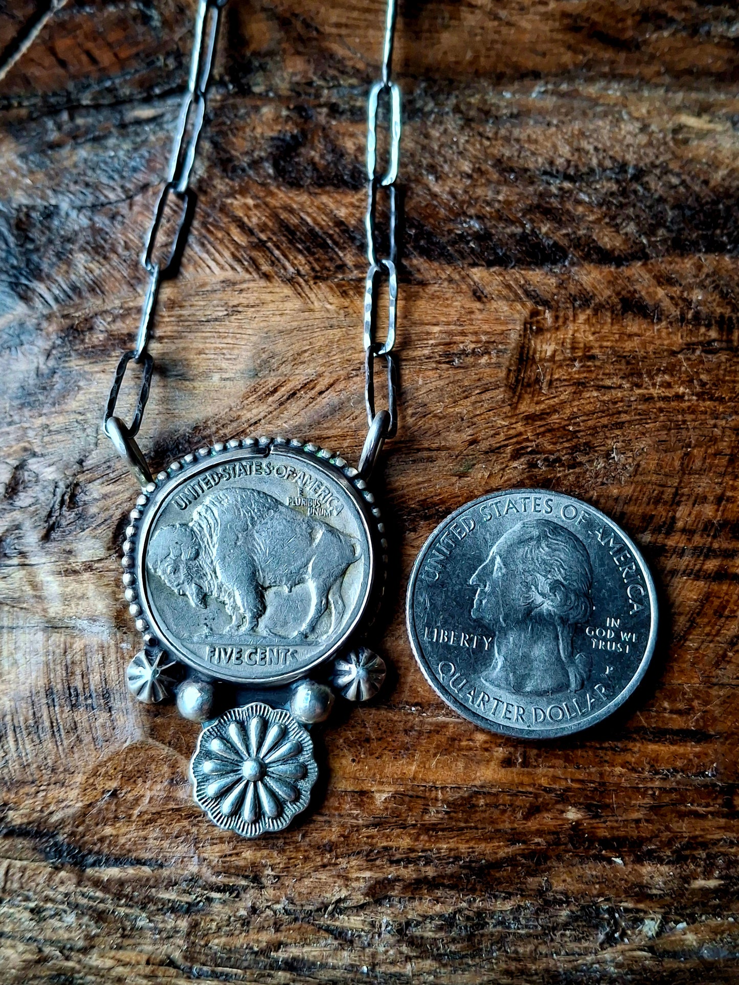 Buffalo Nickel Necklace