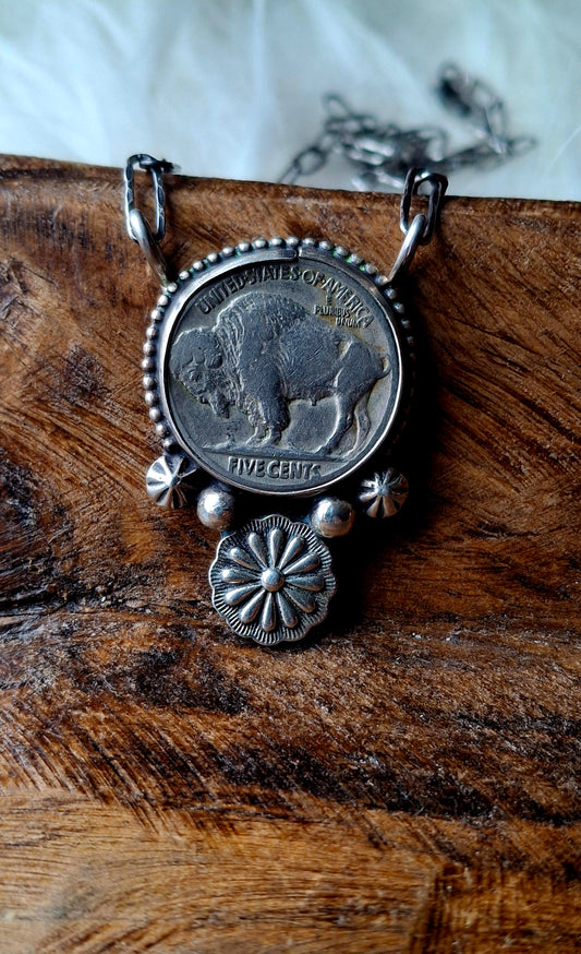 Buffalo Nickel Necklace