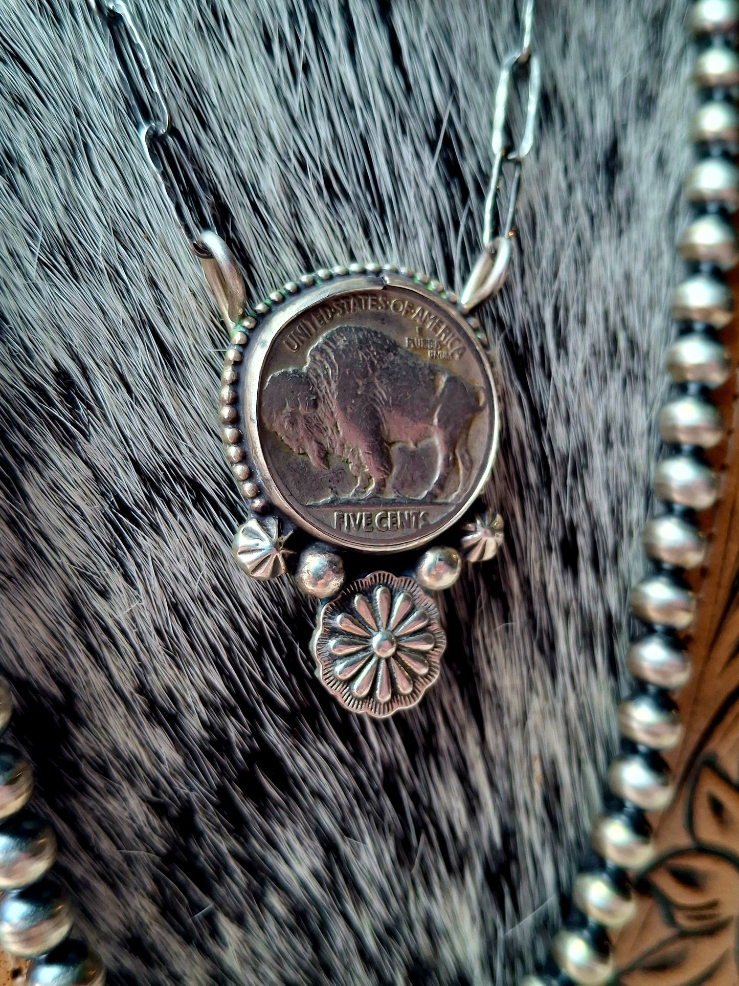 Buffalo Nickel Necklace