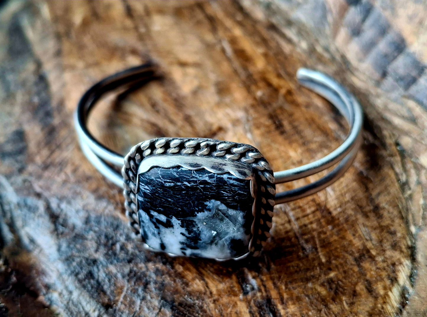 White Buffalo Cuff