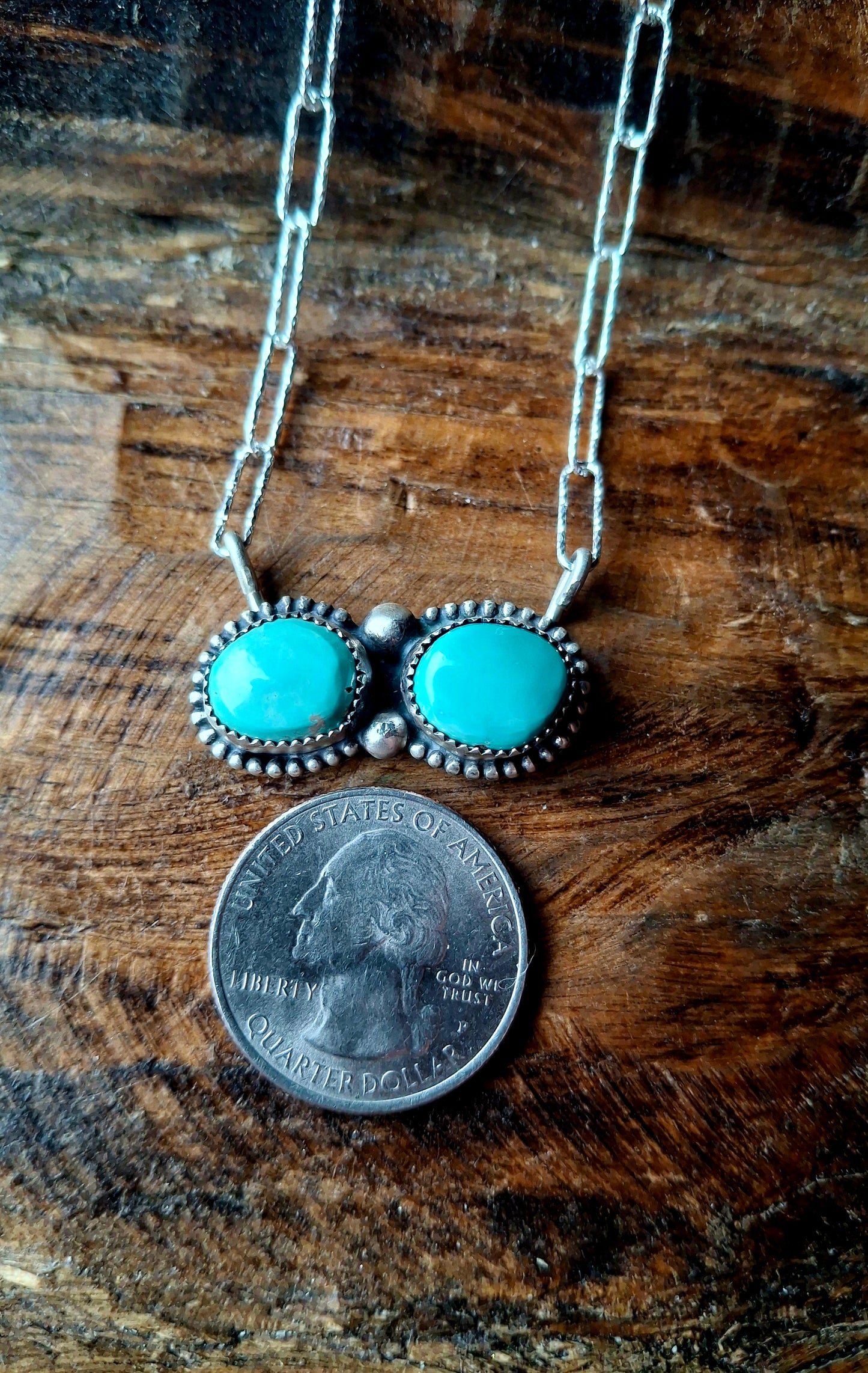 Carrico Lake 2-Stone Necklace