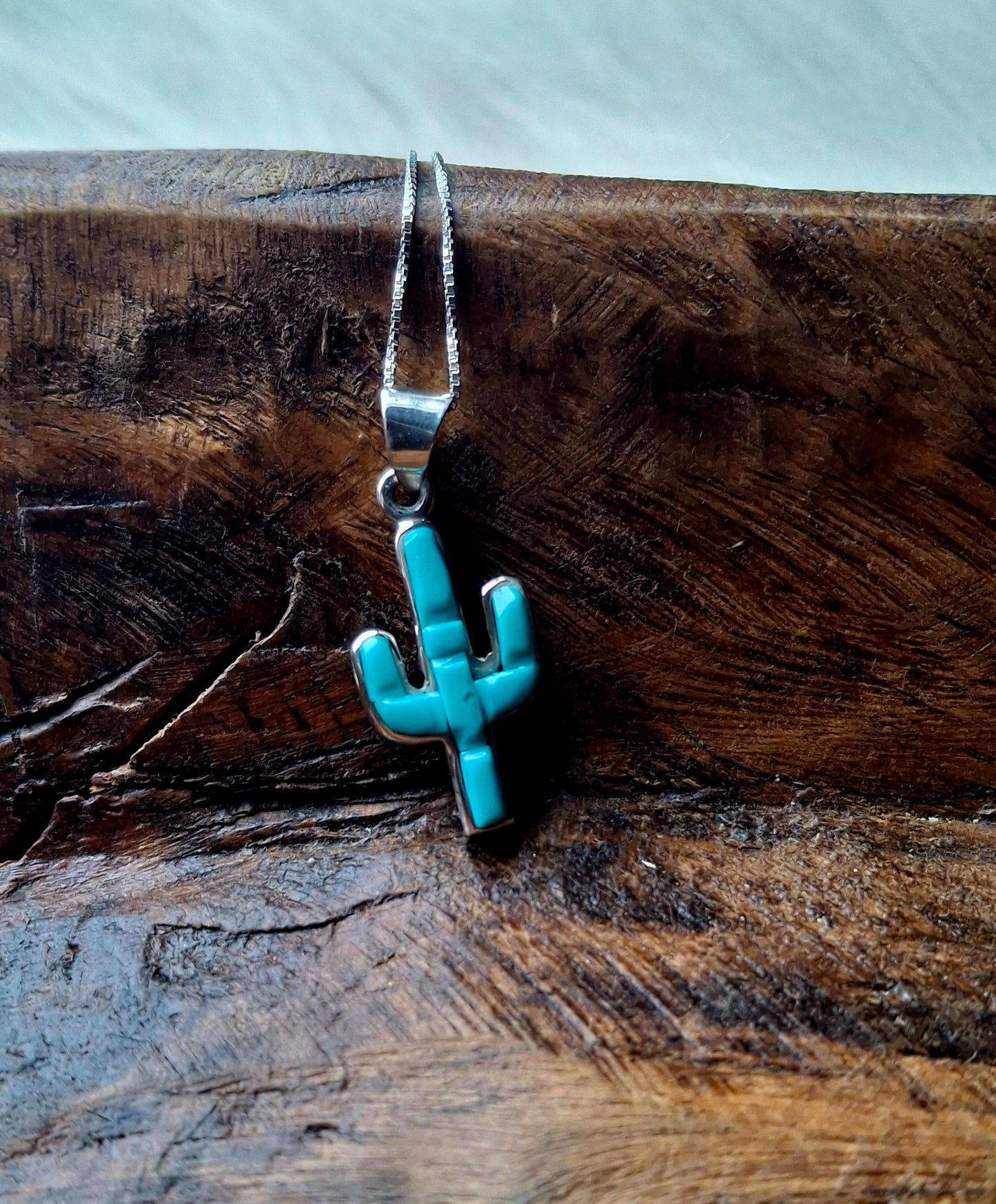 Kingman Cactus Necklace
