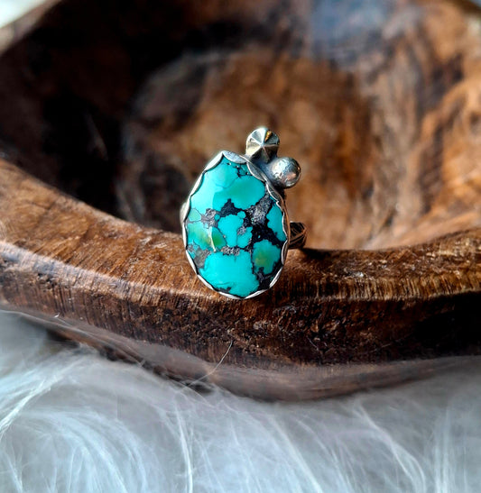 Arizona Turquoise Adjustable Ring