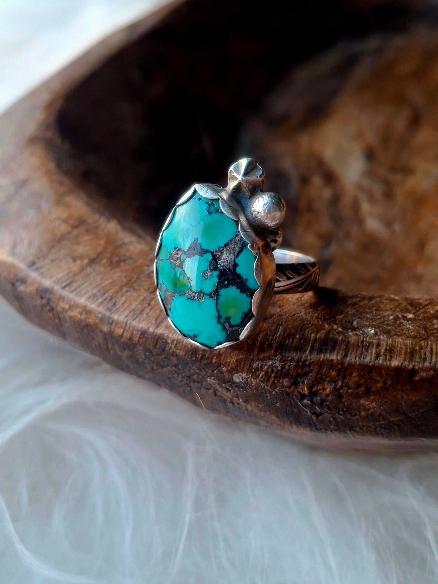 Arizona Turquoise Adjustable Ring