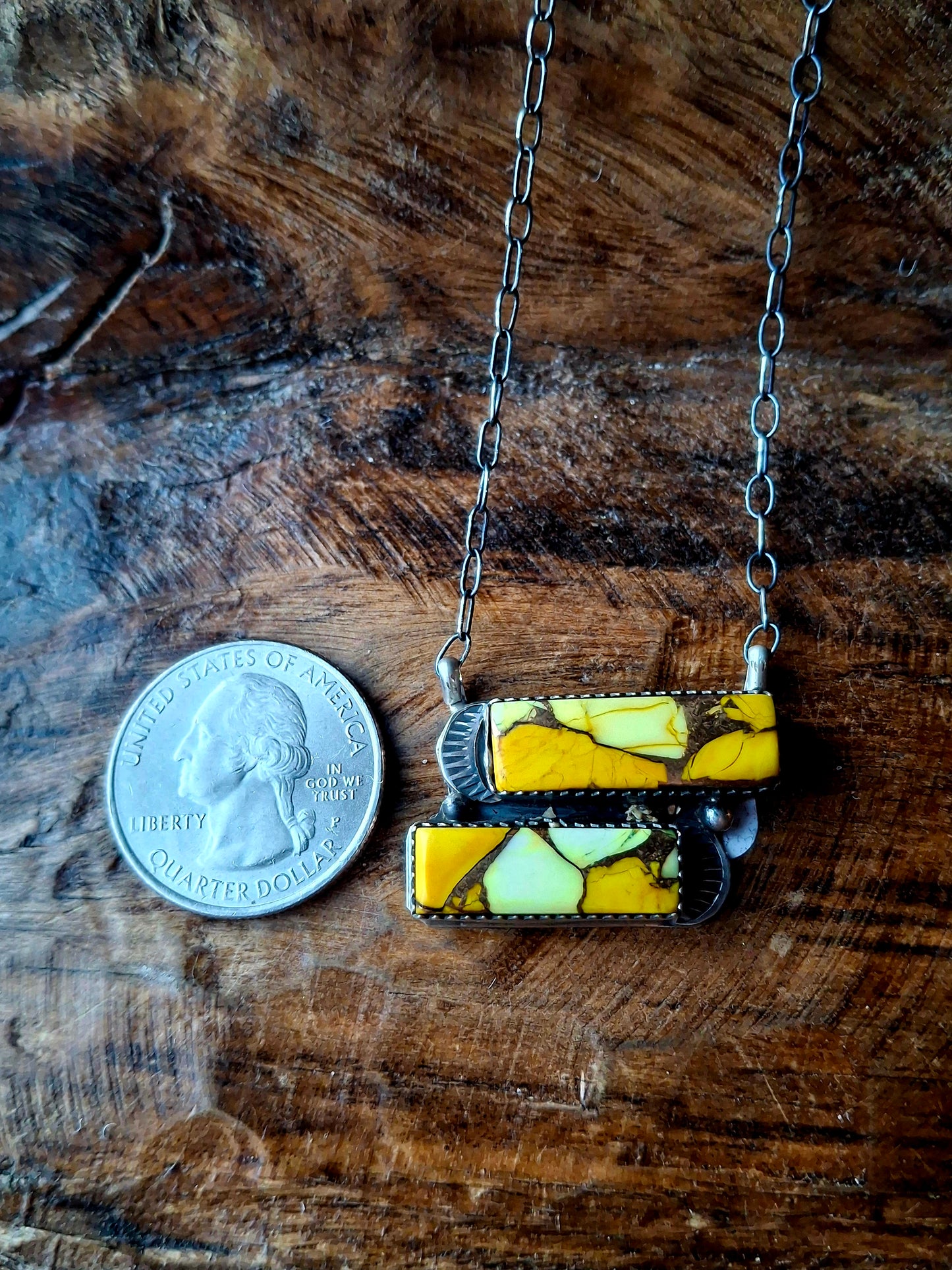 Honey Dahlia Necklace