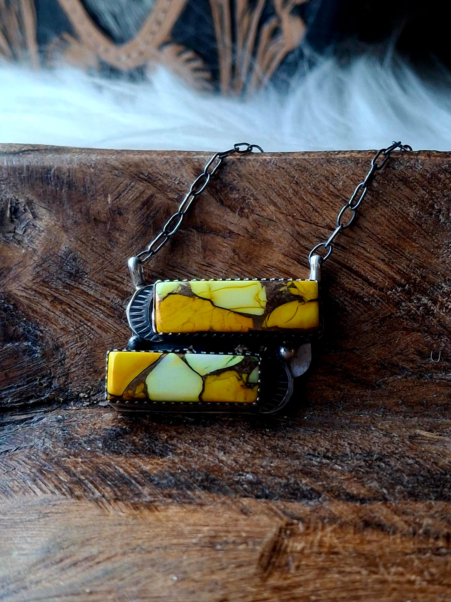 Honey Dahlia Necklace