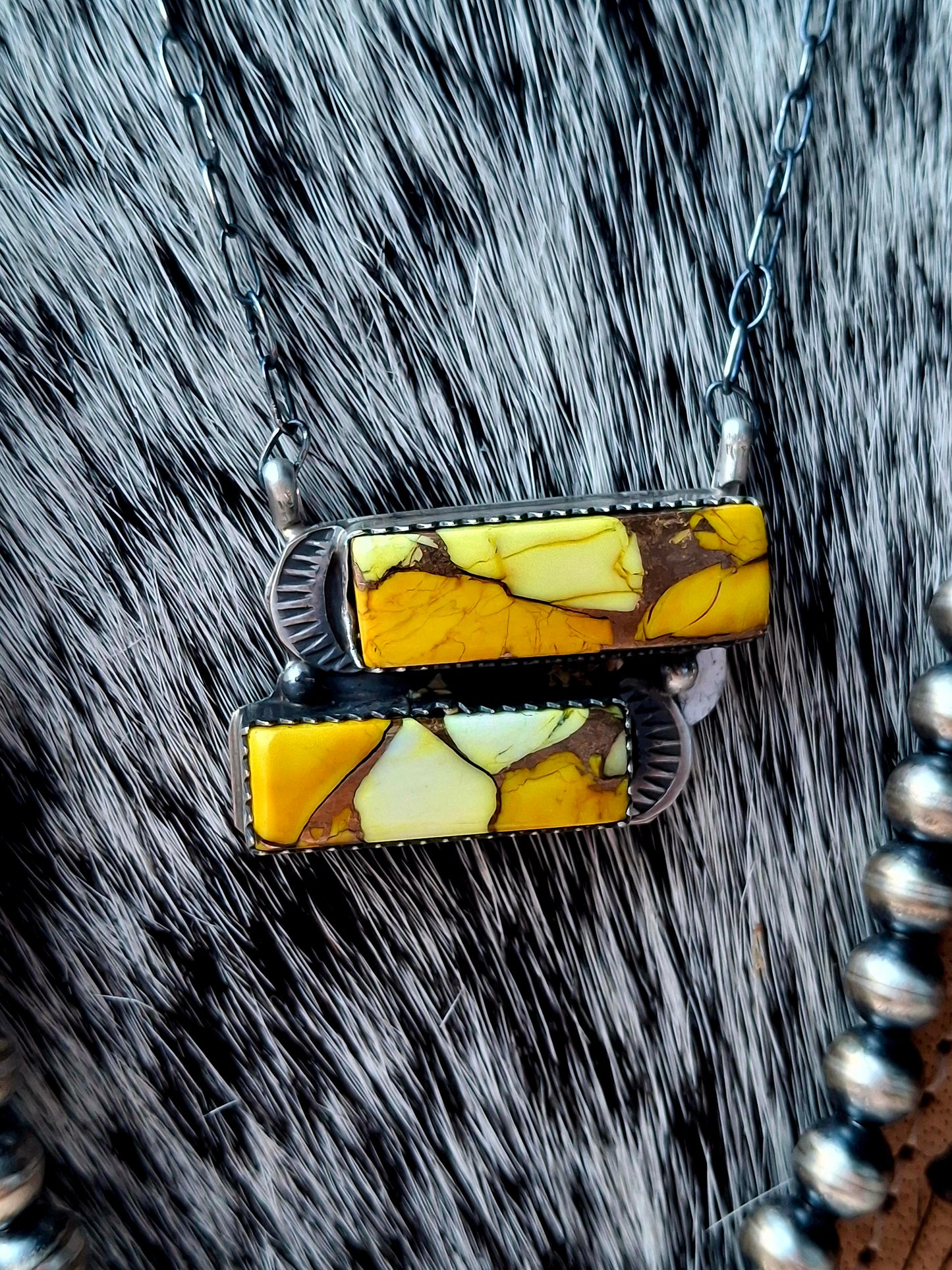 Honey Dahlia Necklace