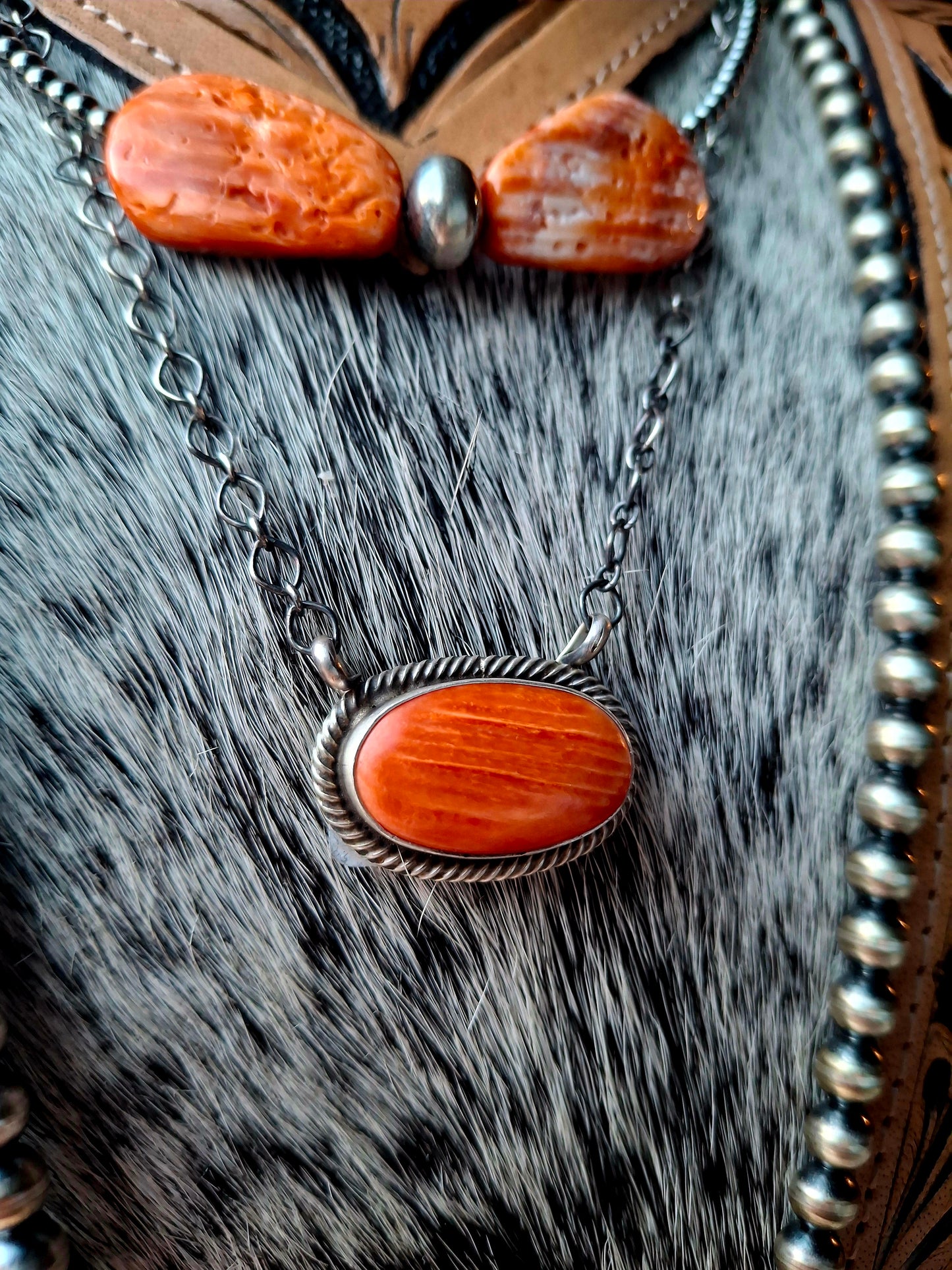 Spiny Oyster Necklace