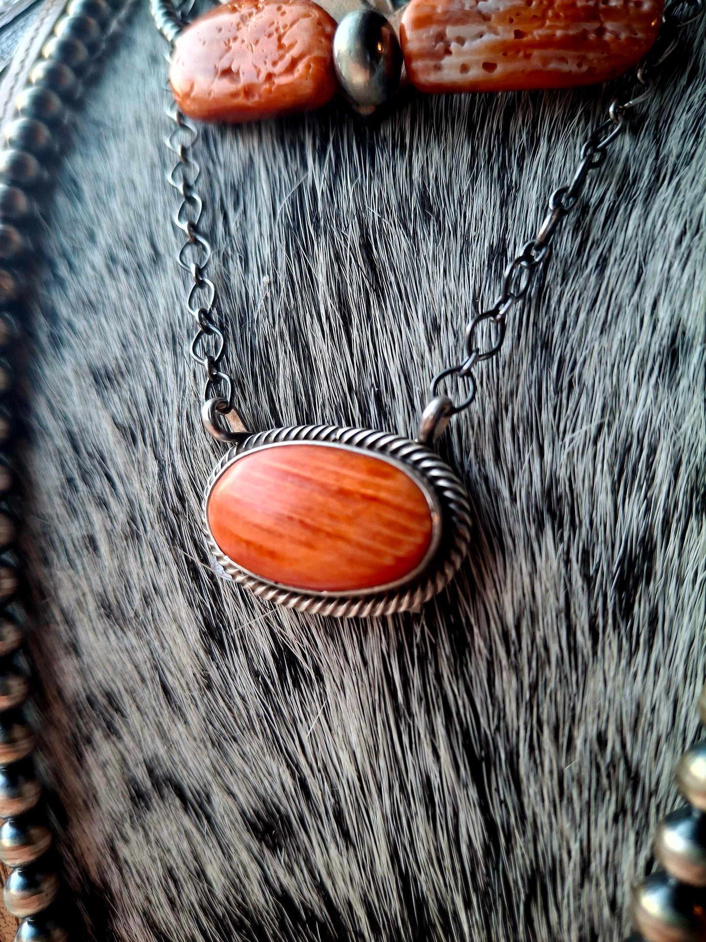 Spiny Oyster Necklace