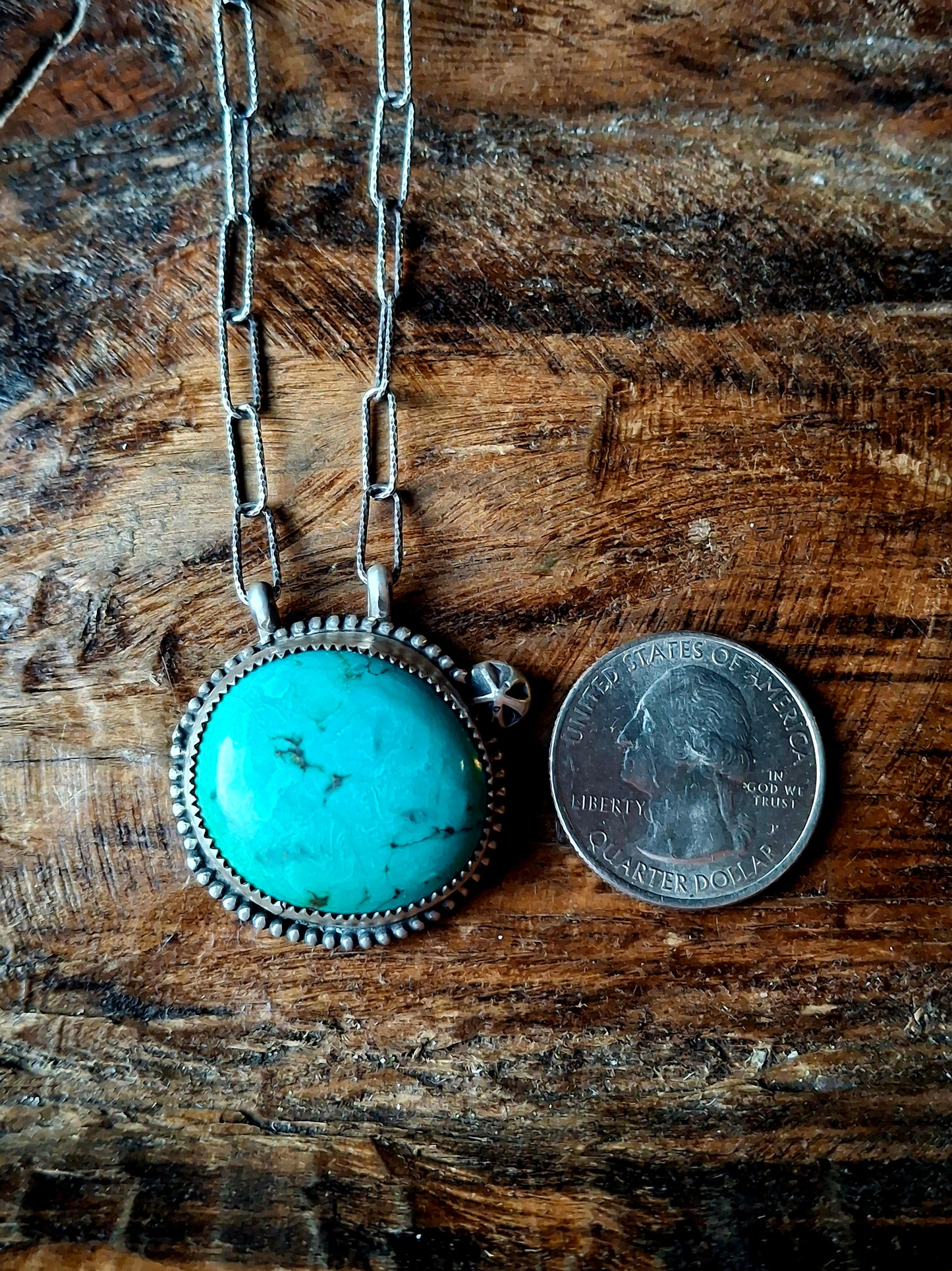 Bamboo Turquoise Necklace