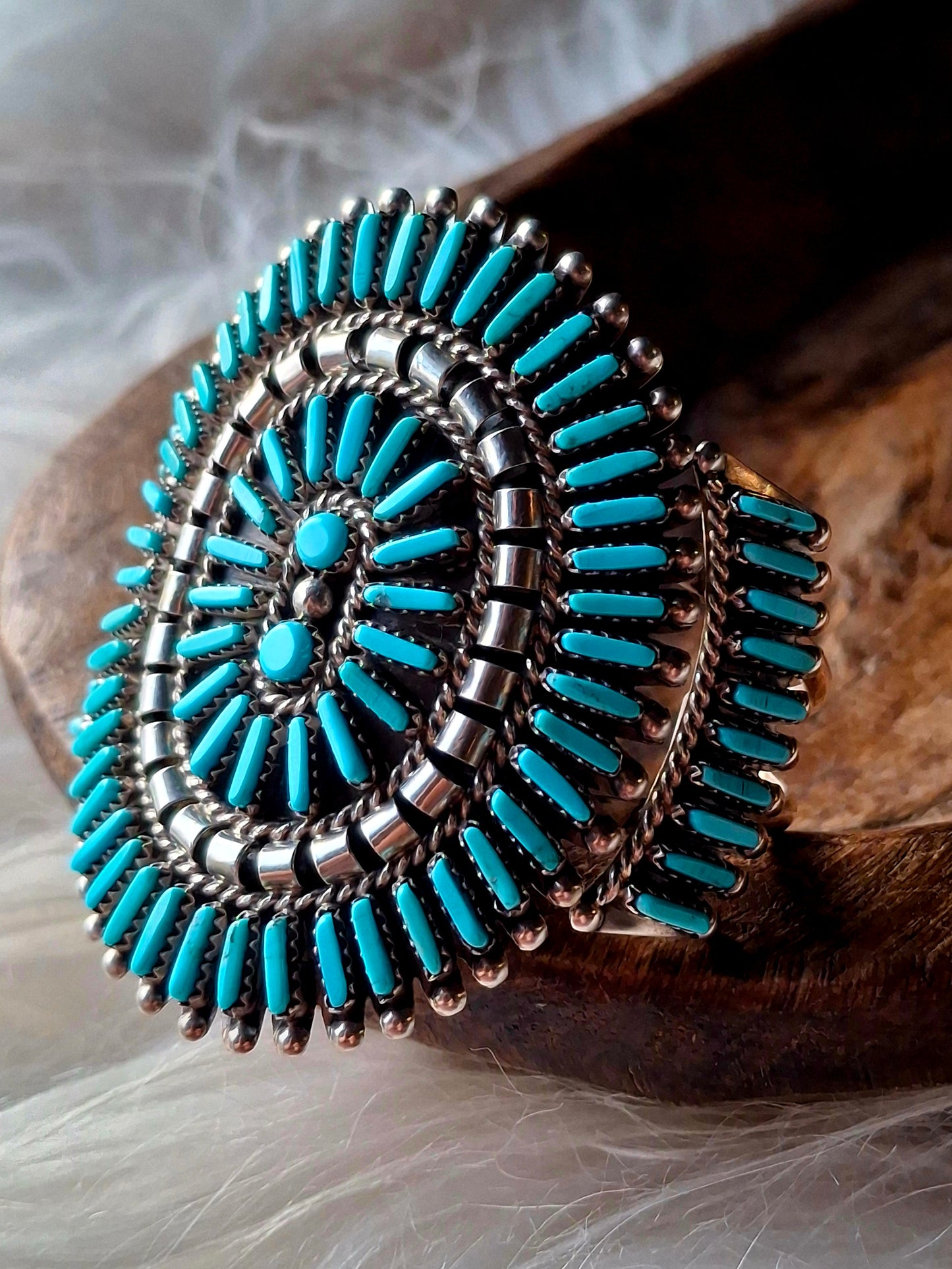 Kingman Needlepoint Cuff