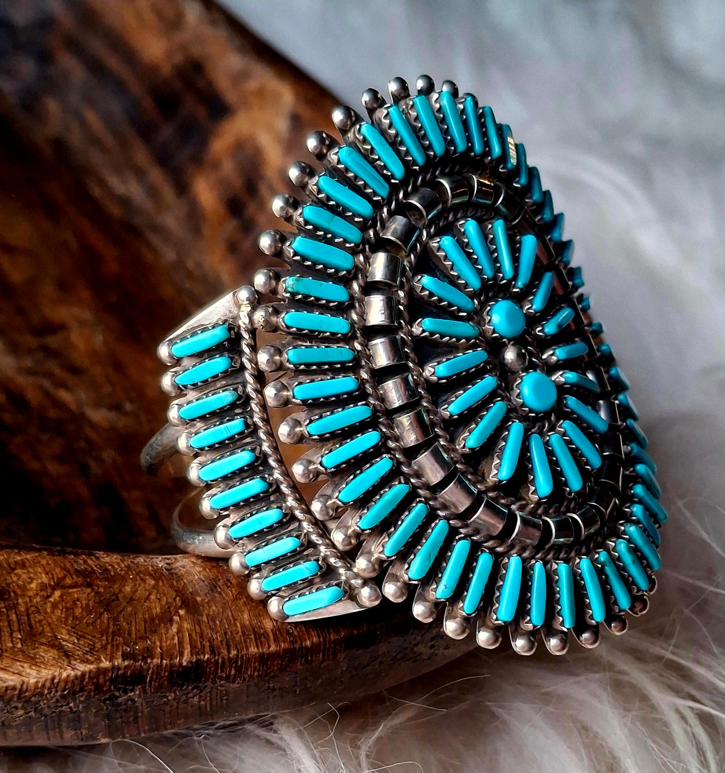 Kingman Needlepoint Cuff