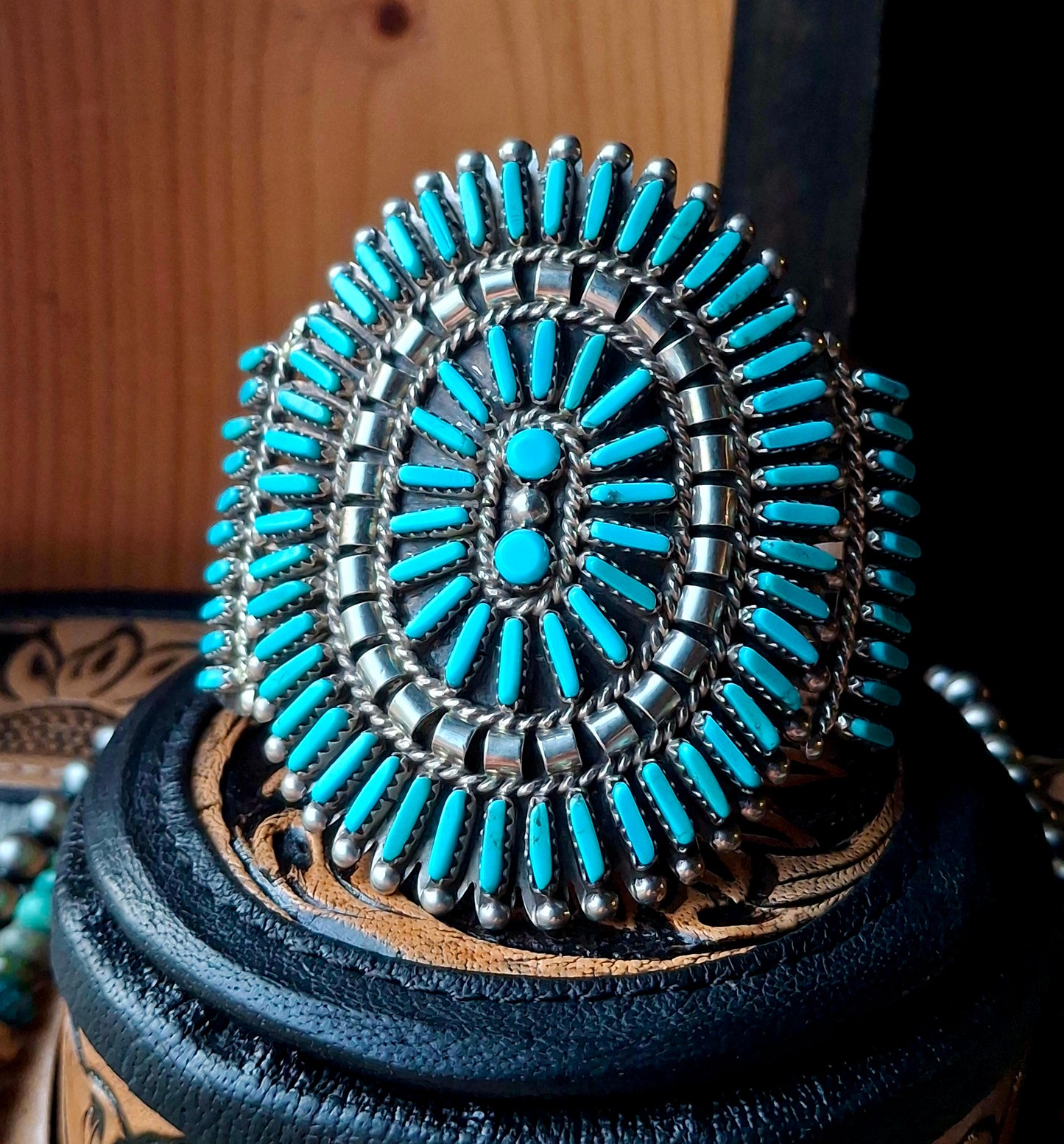 Kingman Needlepoint Cuff