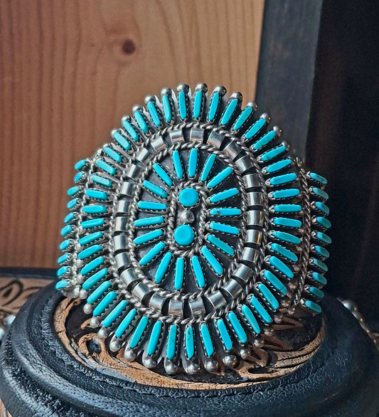 Kingman Needlepoint Cuff