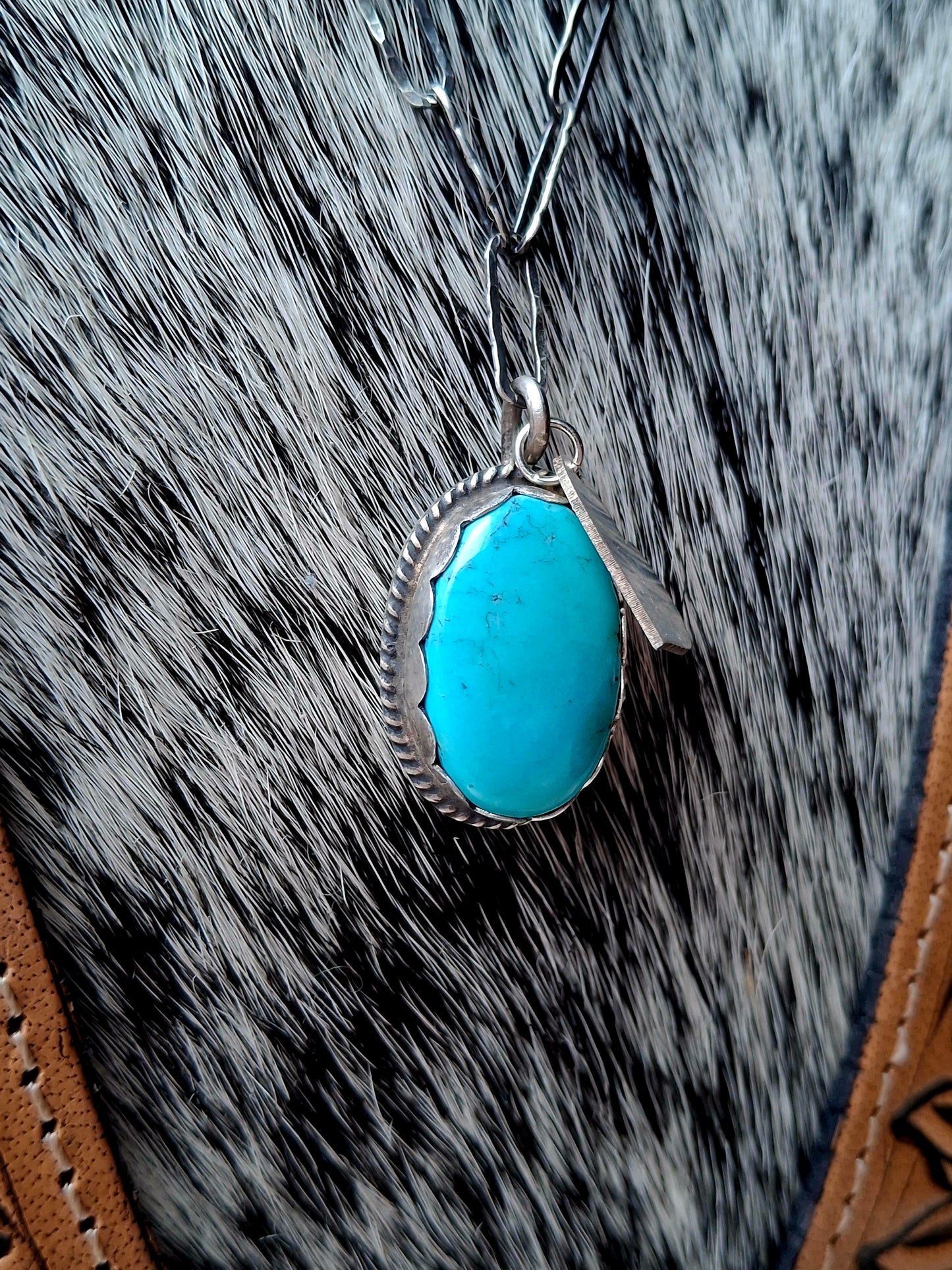 Kingman Necklace w/ Heart Charm