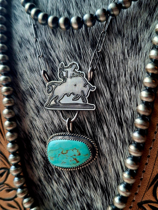 Chilean Bull Rider Necklace
