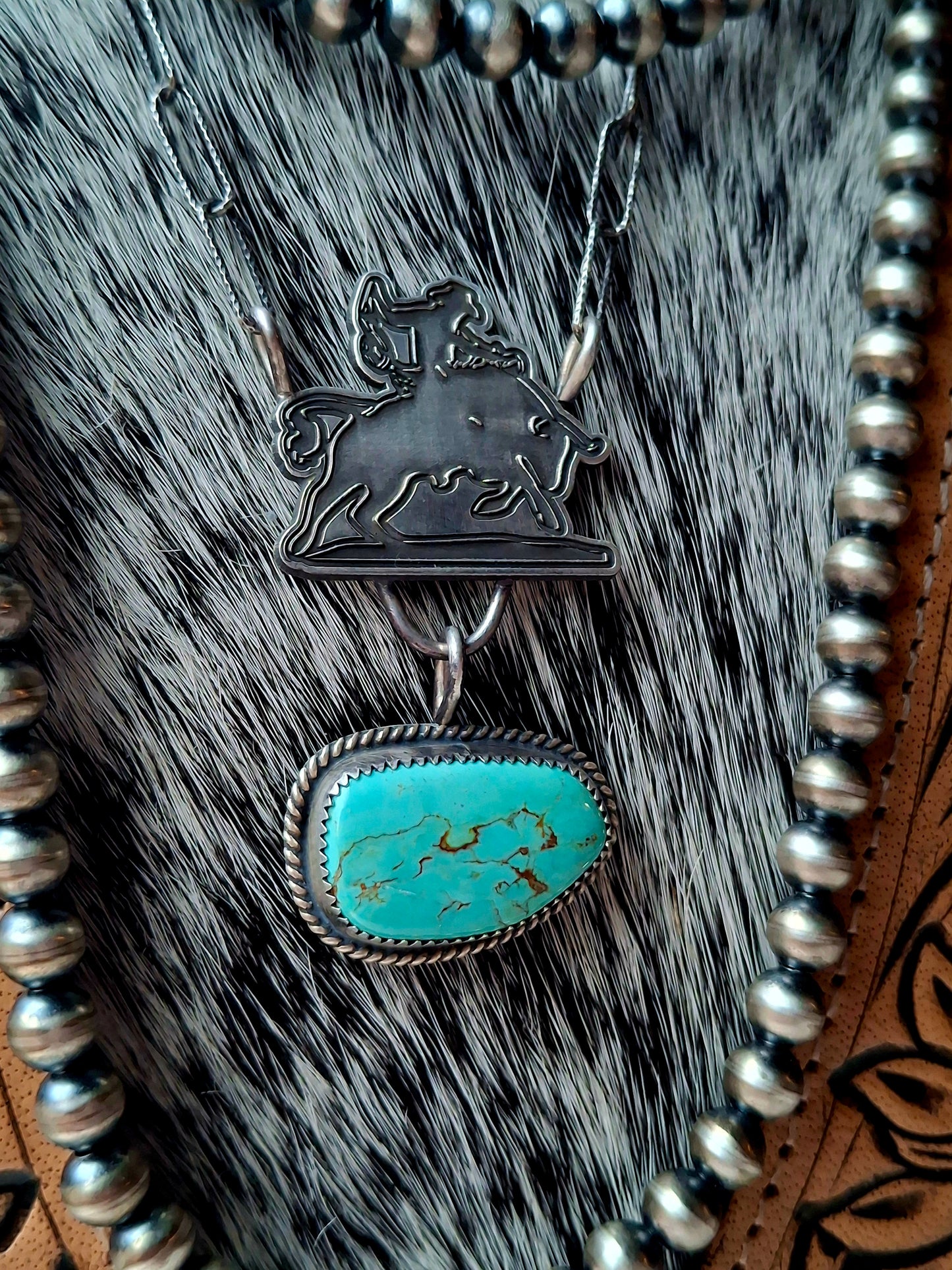 Chilean Bull Rider Necklace