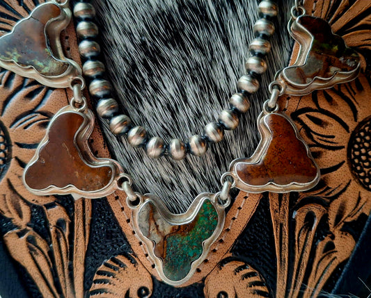 Royston Cow Head Necklace