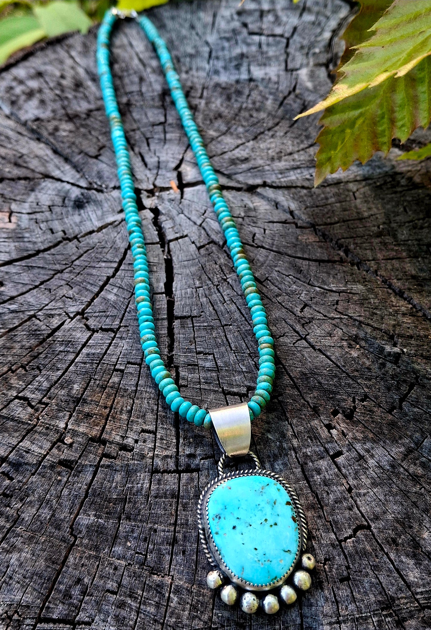 Blue Ridge on Lone Mountain Necklace