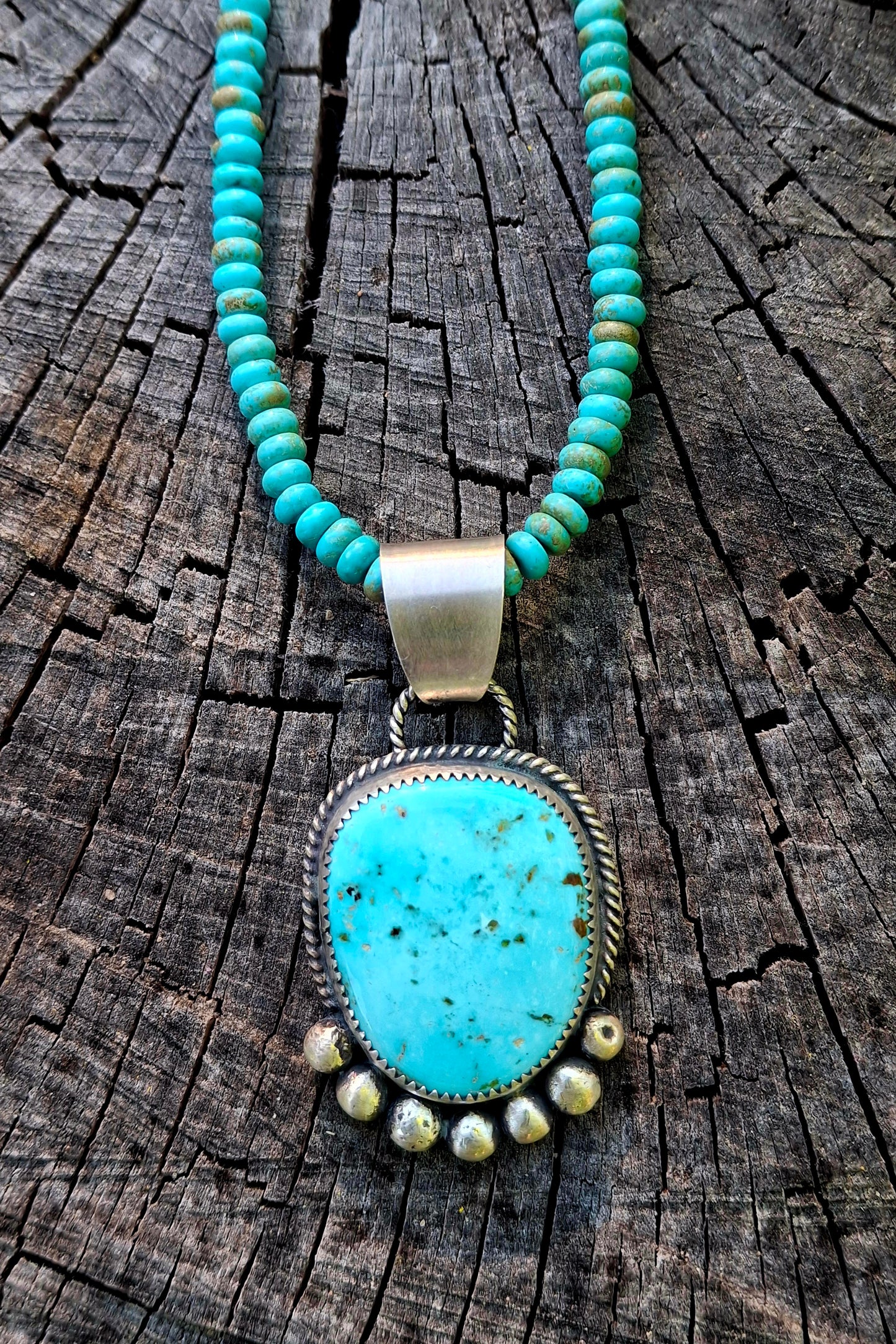 Blue Ridge on Lone Mountain Necklace