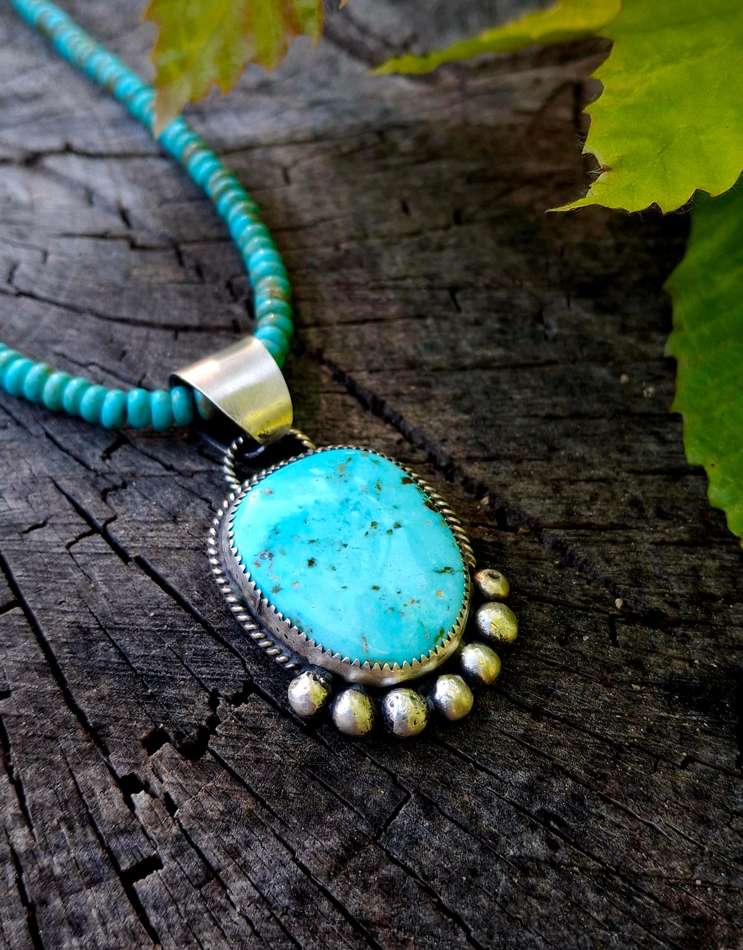 Blue Ridge on Lone Mountain Necklace