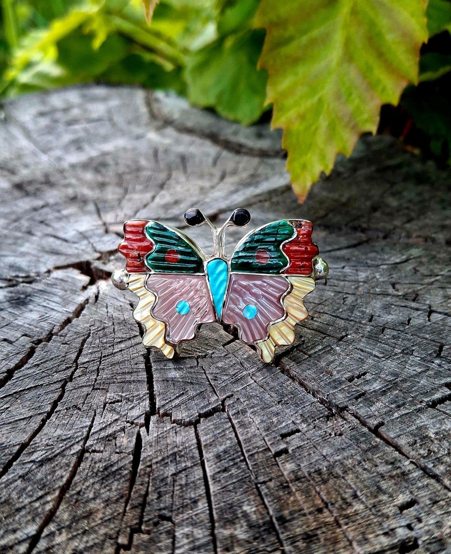 Multi-Stone Butterfly Ring