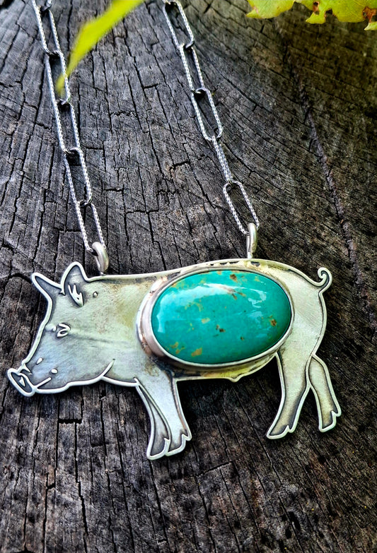 Tyrone Pig Necklace