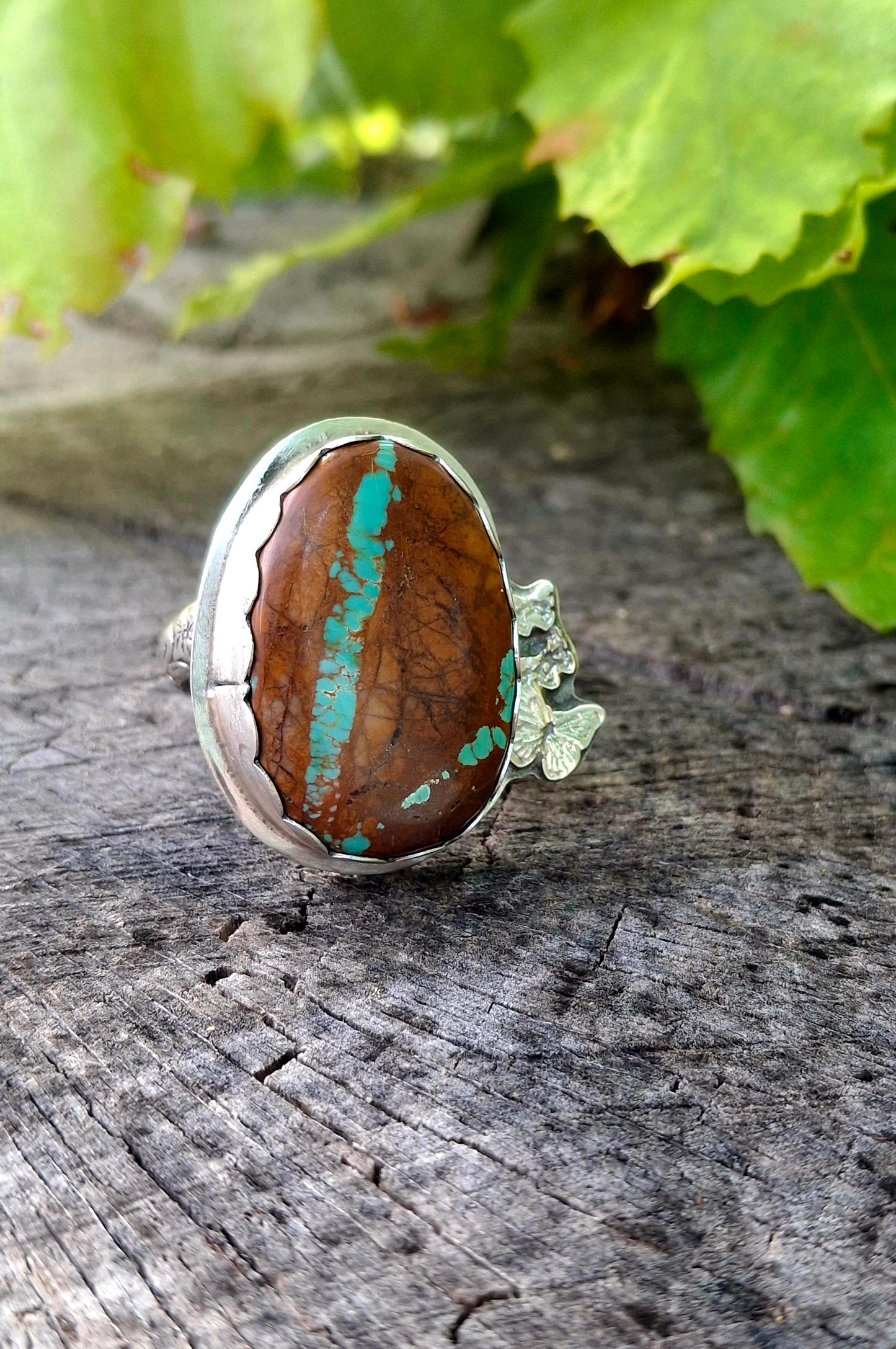 Mine 8 Butterfly Adjustable Ring