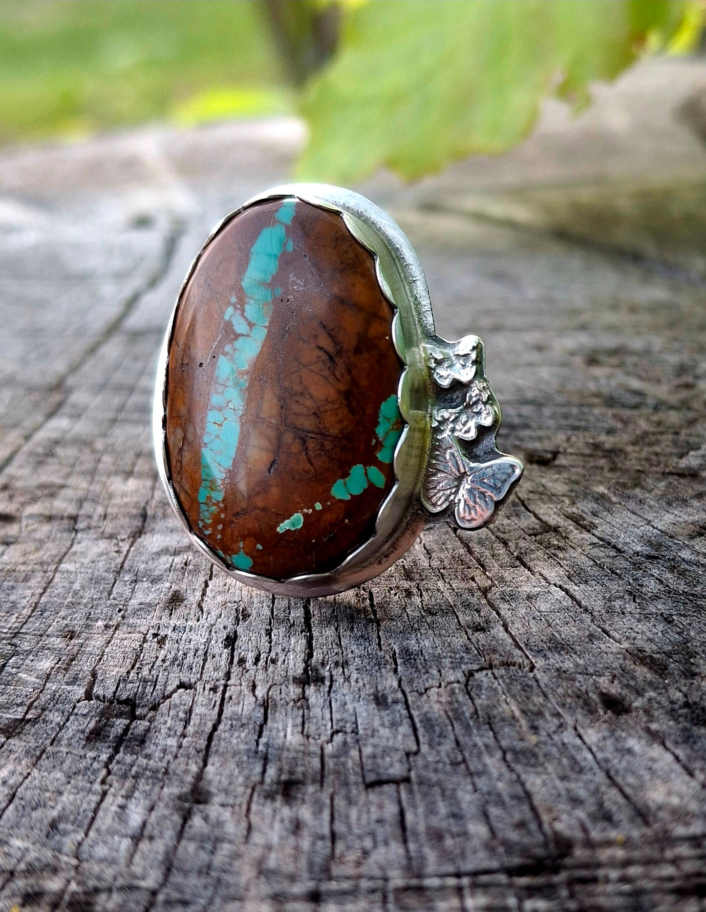 Mine 8 Butterfly Adjustable Ring