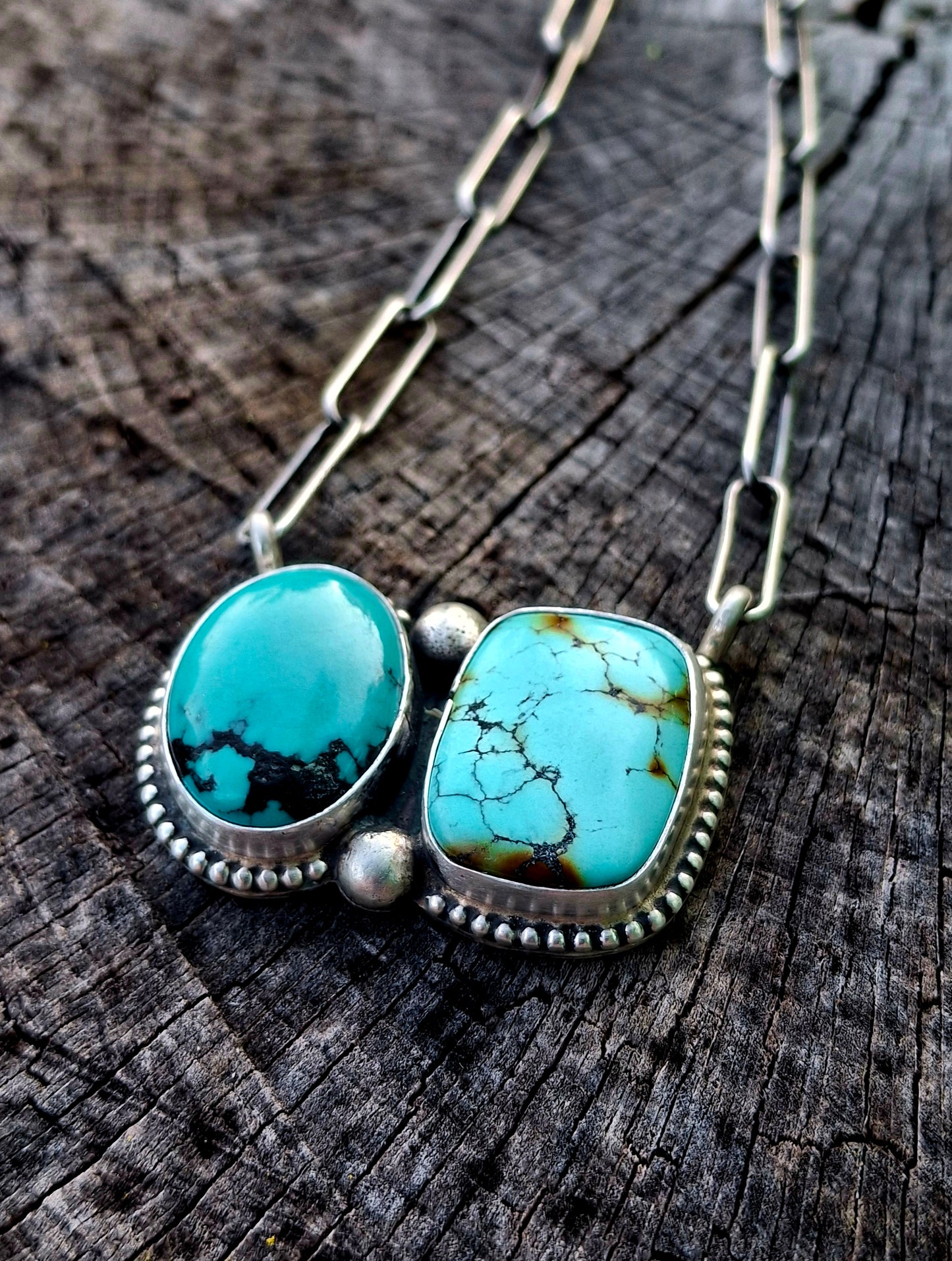 Hubei/Arizona Turquoise Necklace