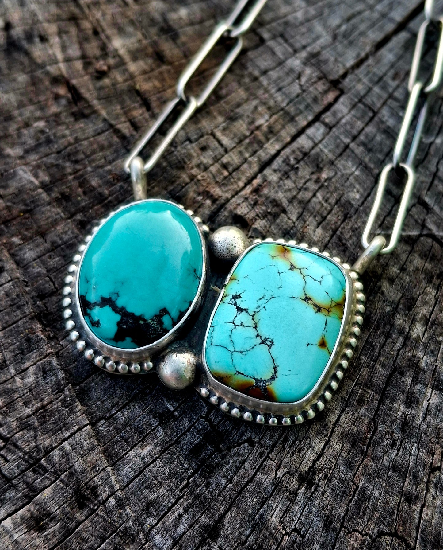 Hubei/Arizona Turquoise Necklace