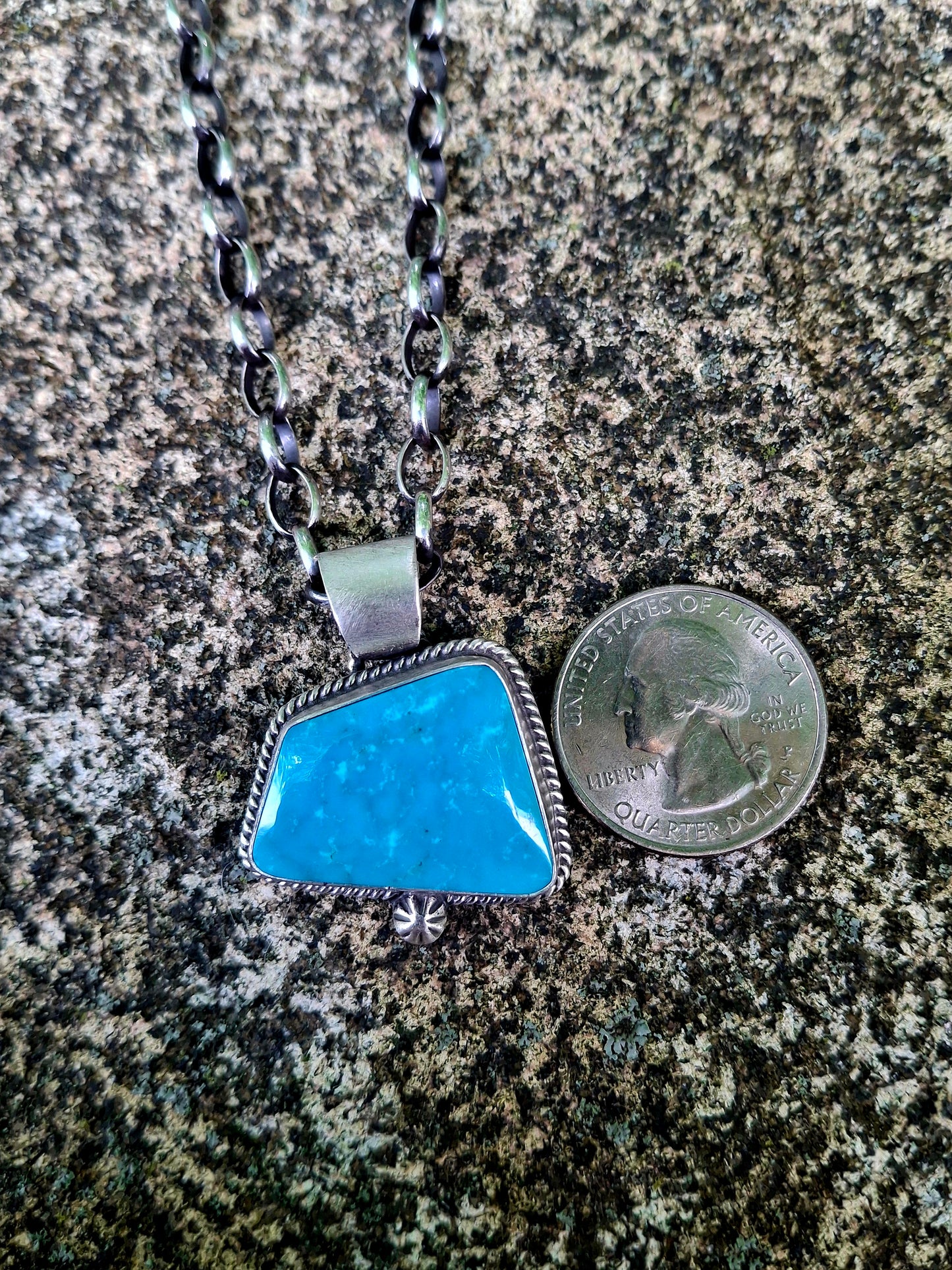 Nevada Turquoise Pendant