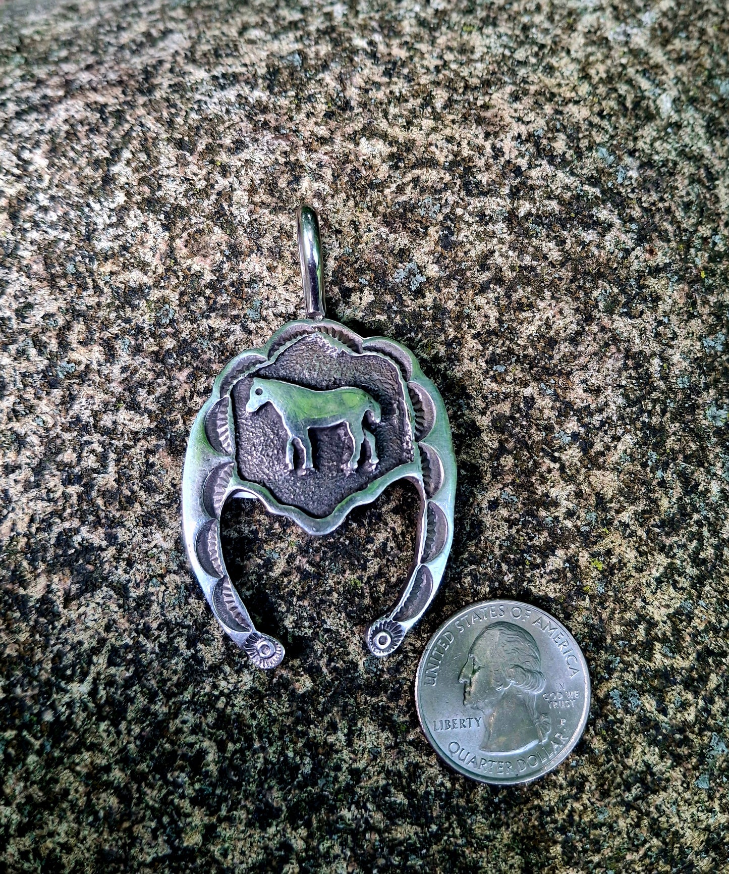Sterling Horse Pendant