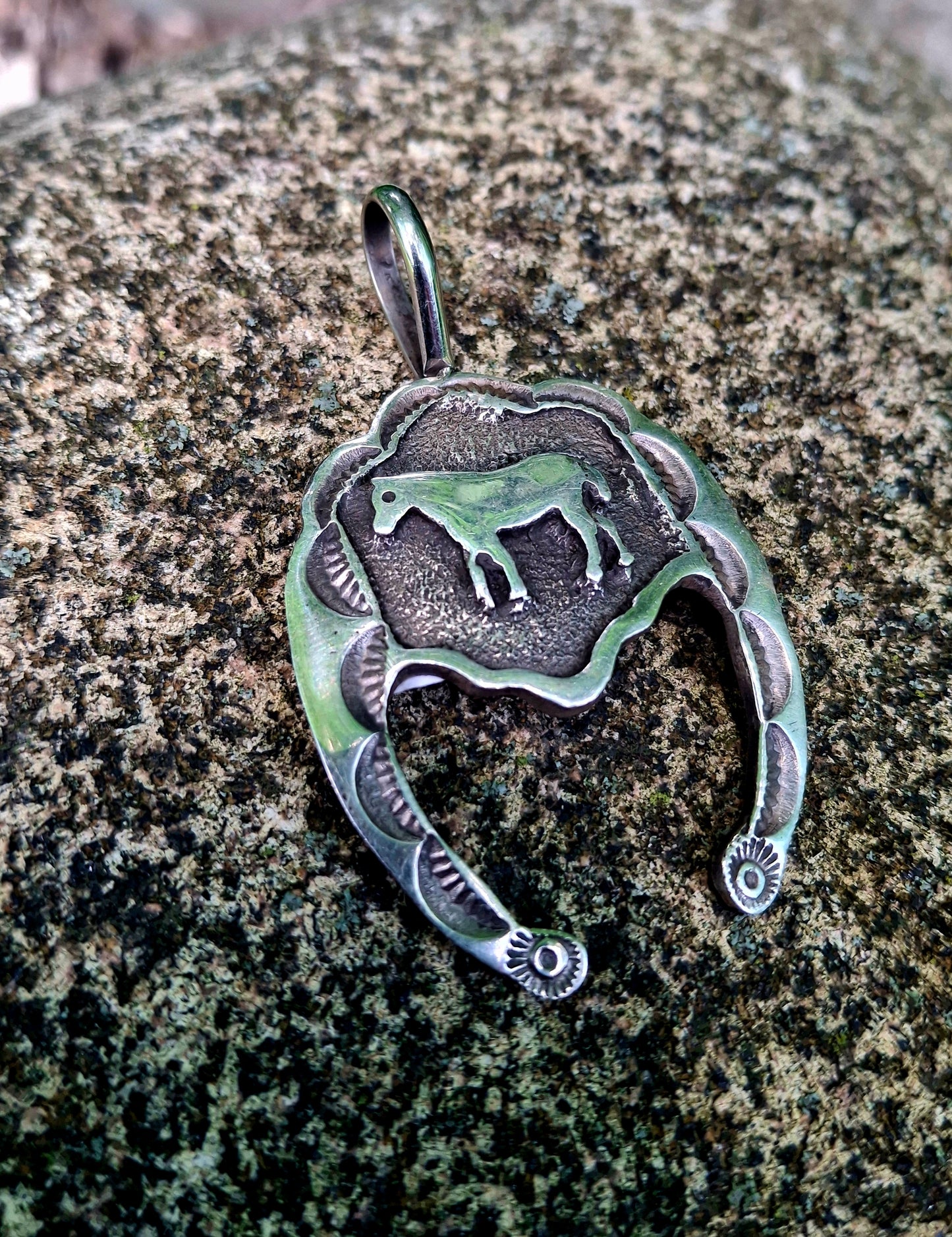 Sterling Horse Pendant