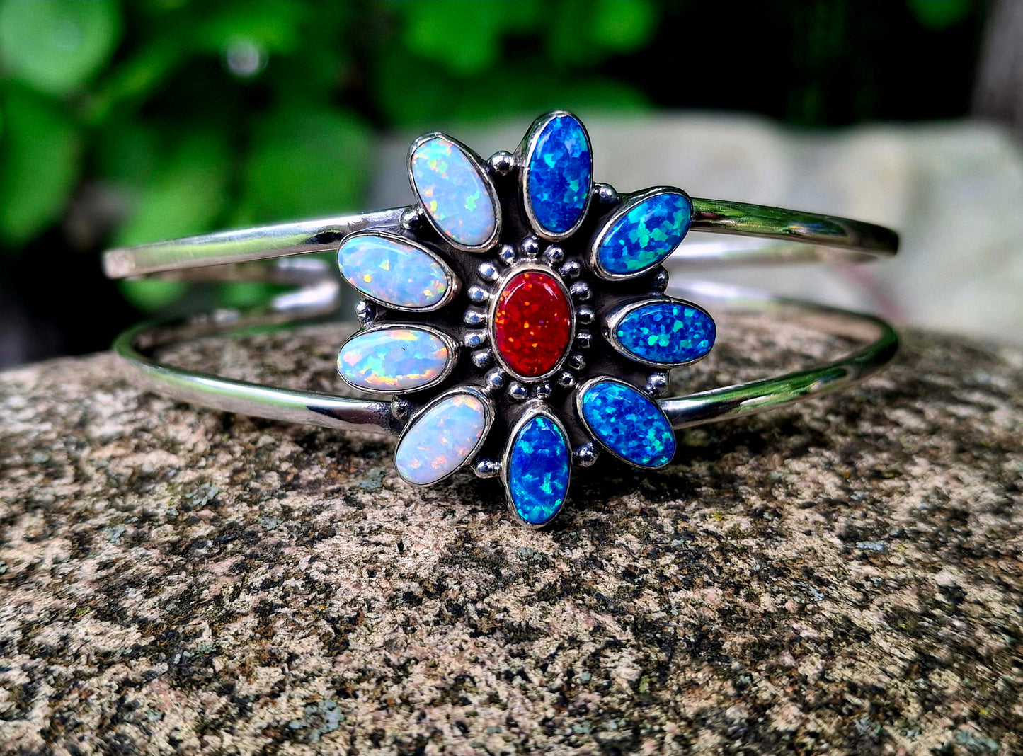 Opal Cuff - 4th of July