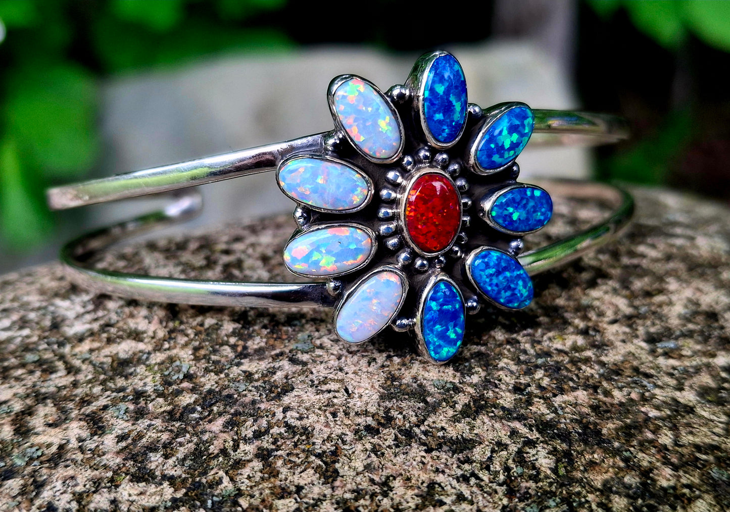 Opal Cuff - 4th of July