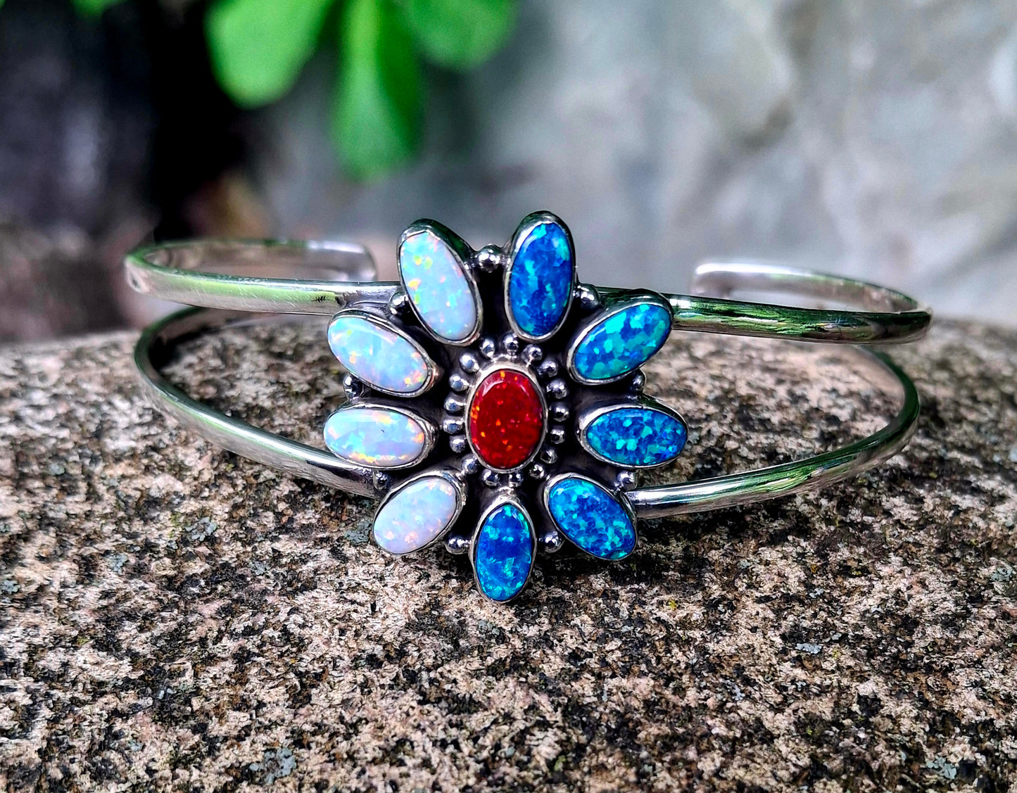 Opal Cuff - 4th of July