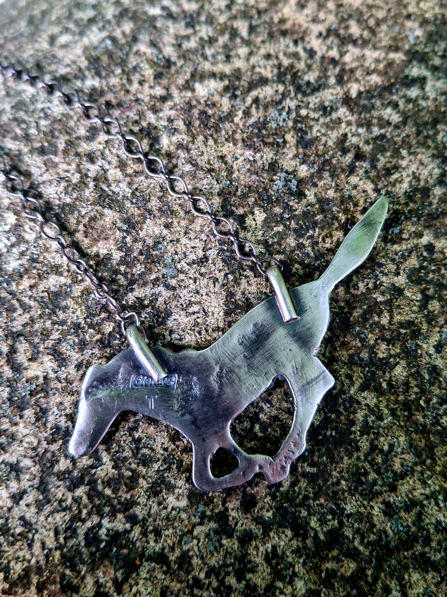 Sterling Horse Necklace