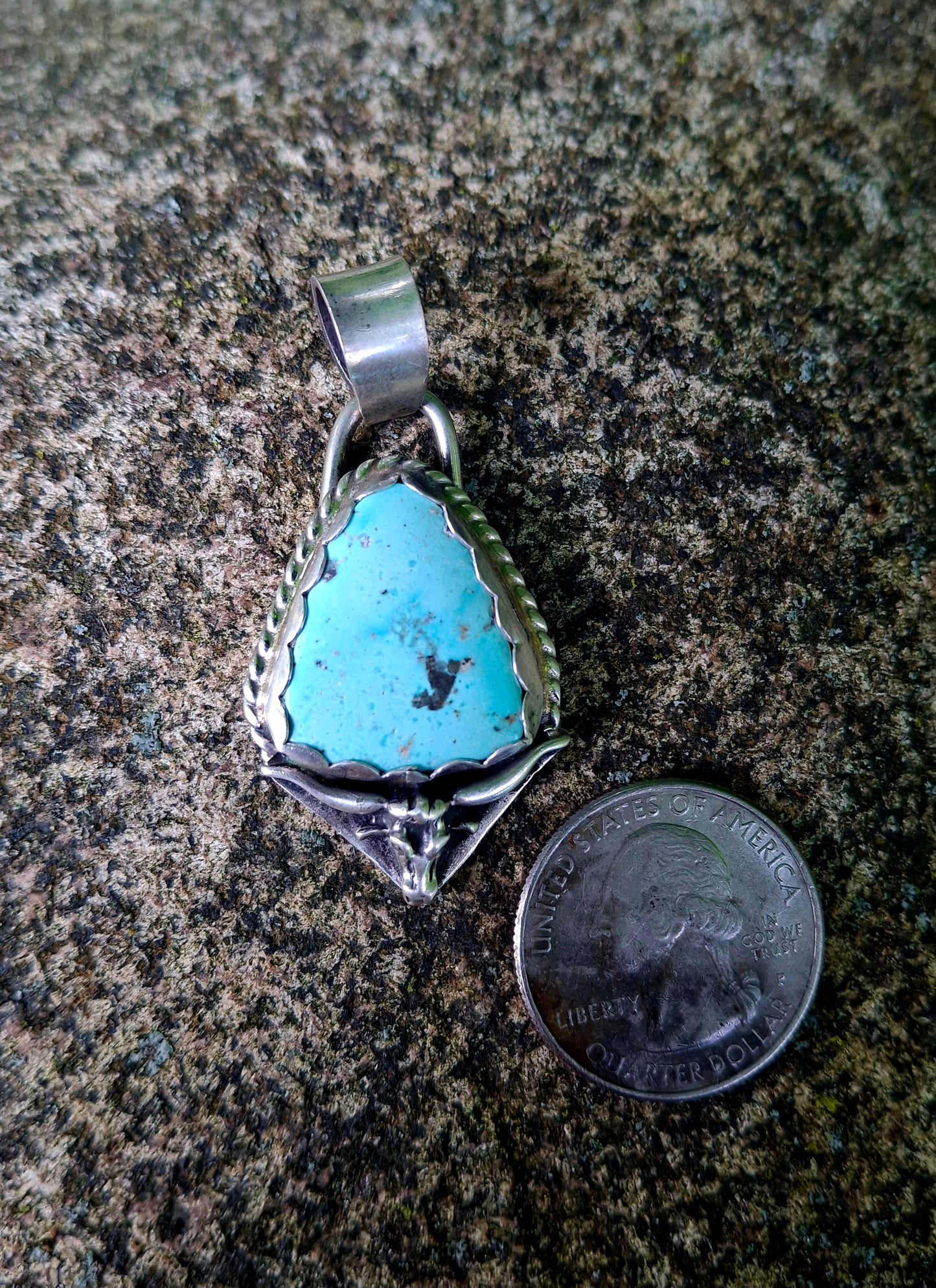 Dry Creek Longhorn Pendant