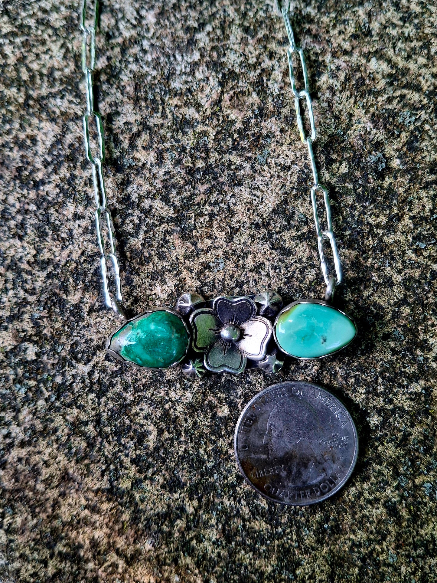 Sonoran Gold Floral Necklace