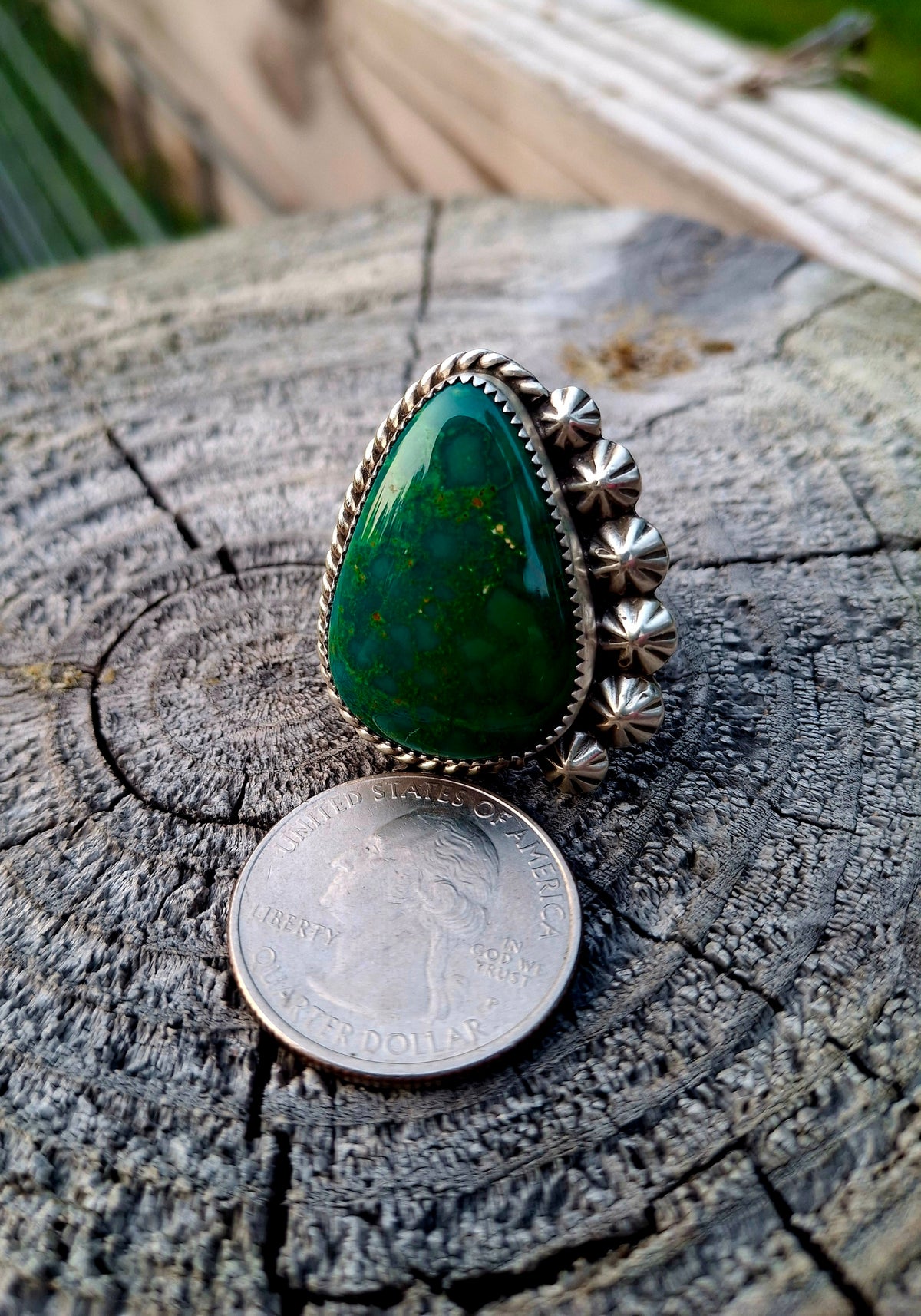 Armenian Turquoise Adjustable Ring