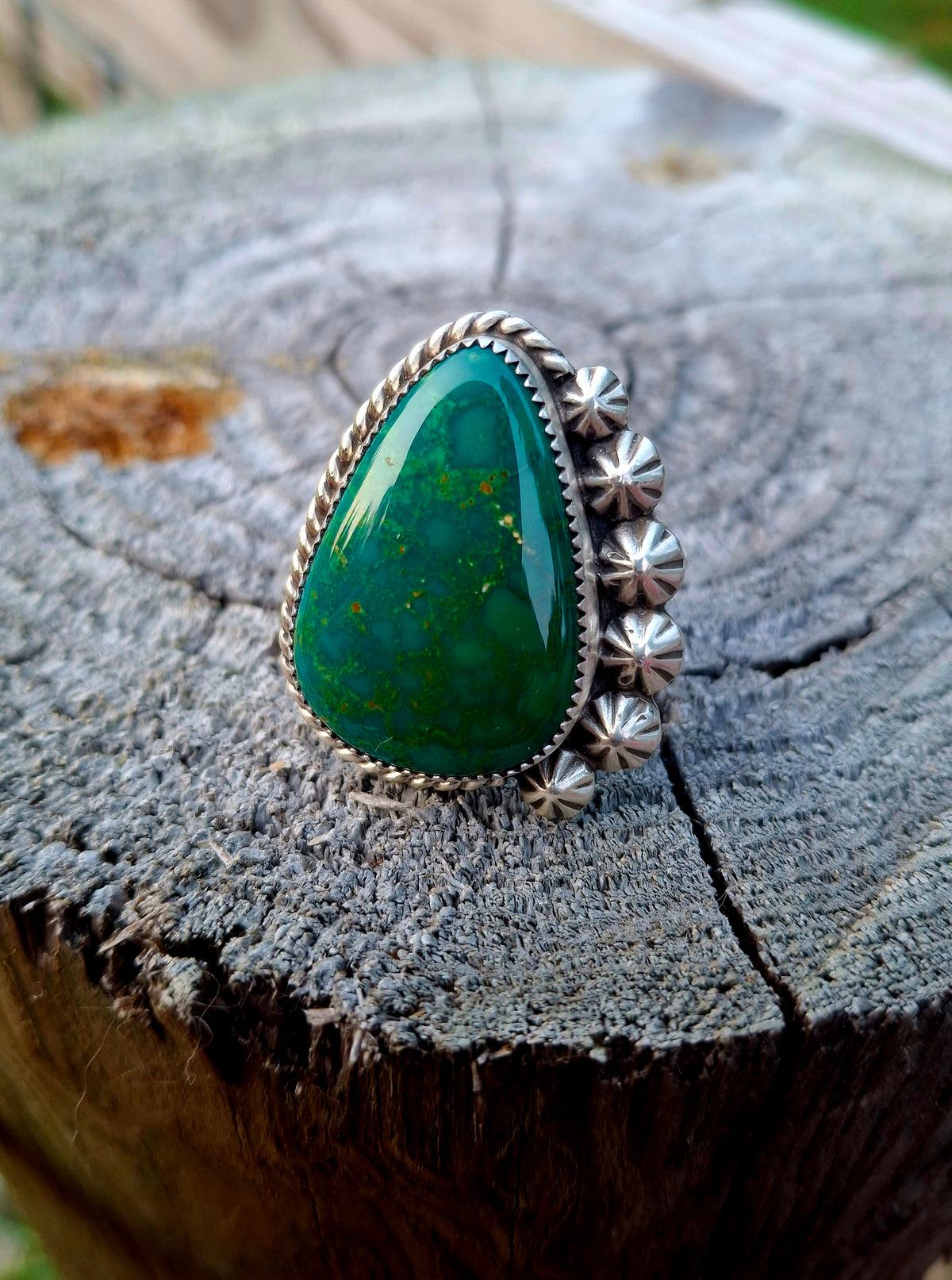 Armenian Turquoise Adjustable Ring