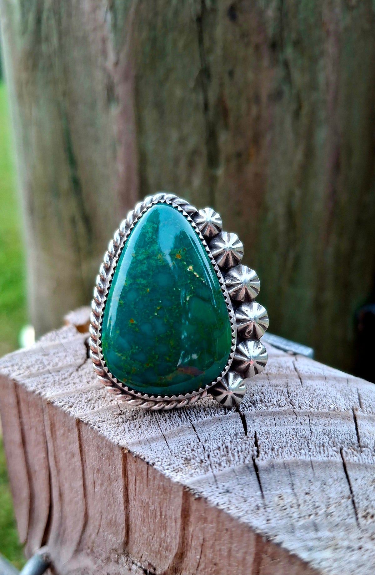 Armenian Turquoise Adjustable Ring