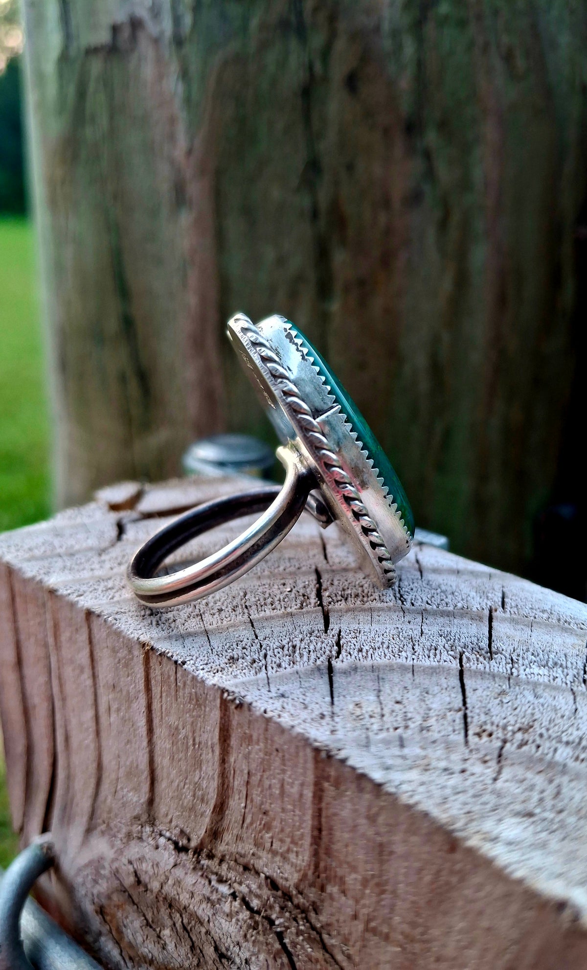 Armenian Turquoise Adjustable Ring