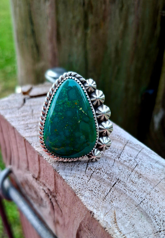 Armenian Turquoise Adjustable Ring