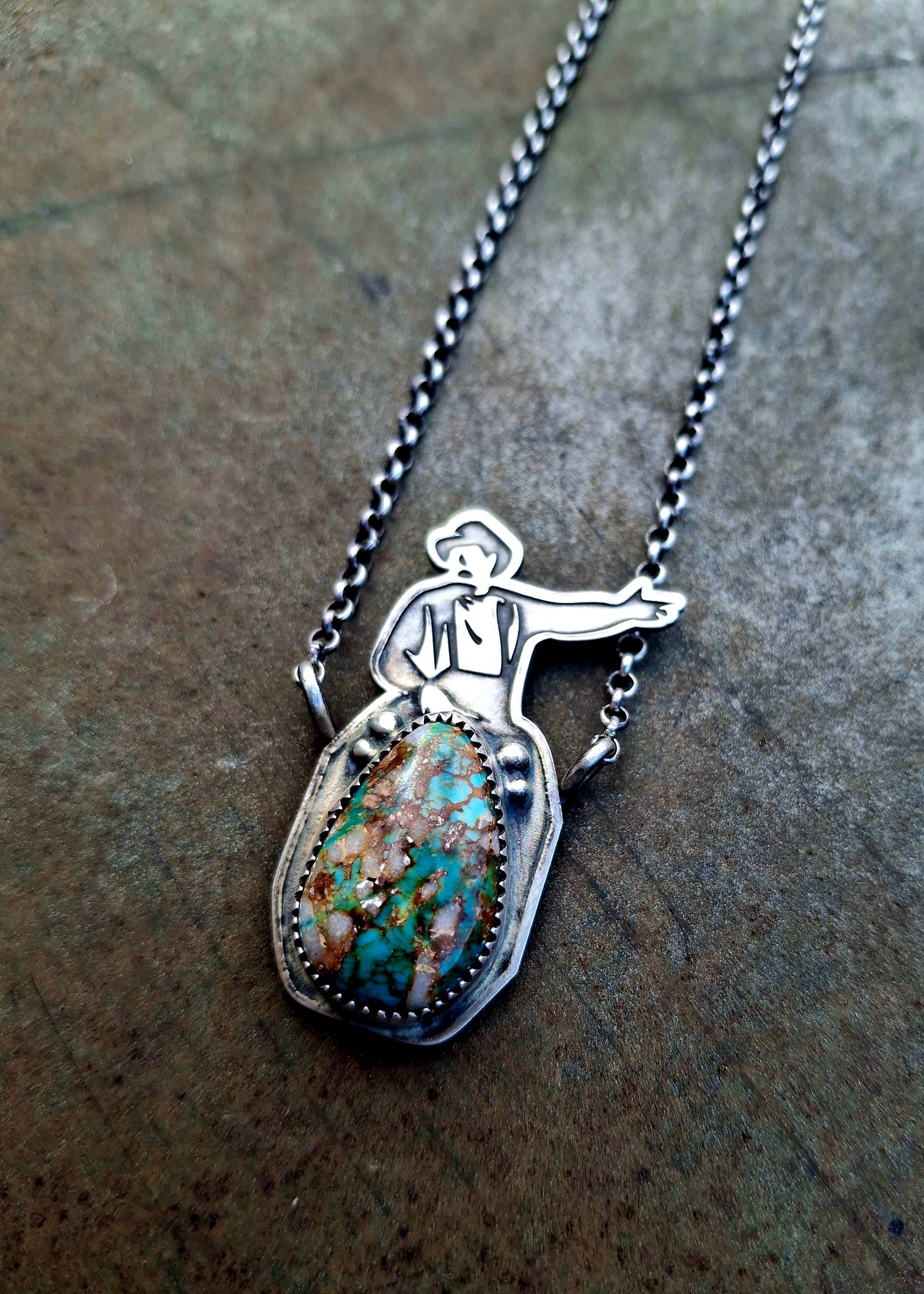 Carico Lake Rodeo Clown Necklace
