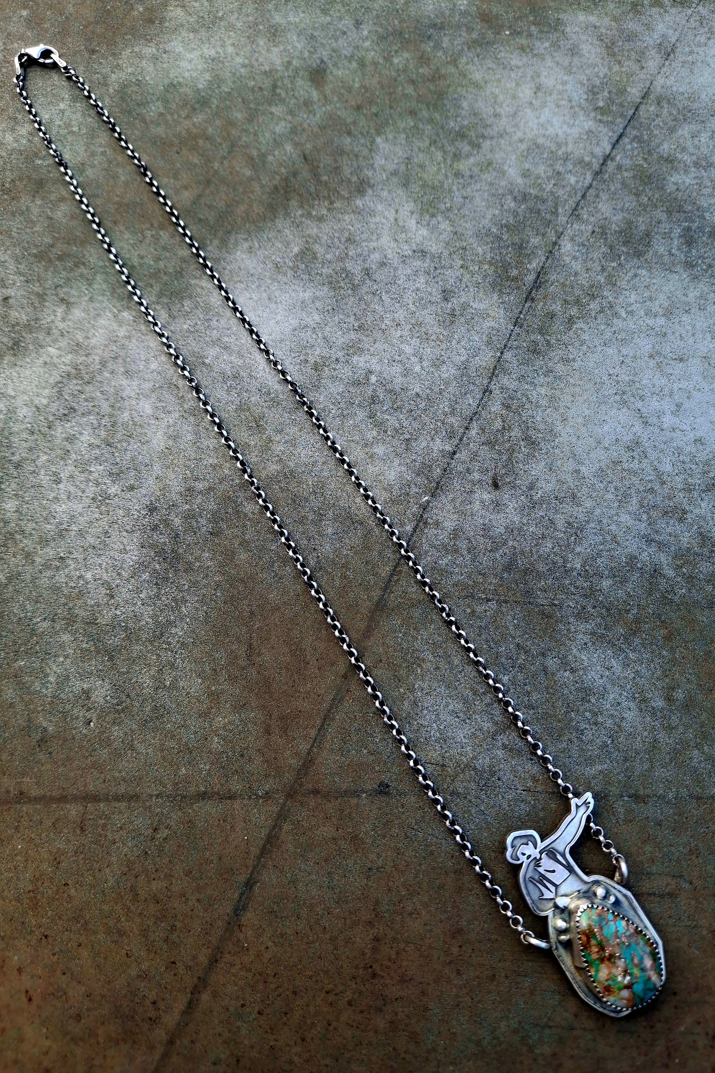 Carico Lake Rodeo Clown Necklace